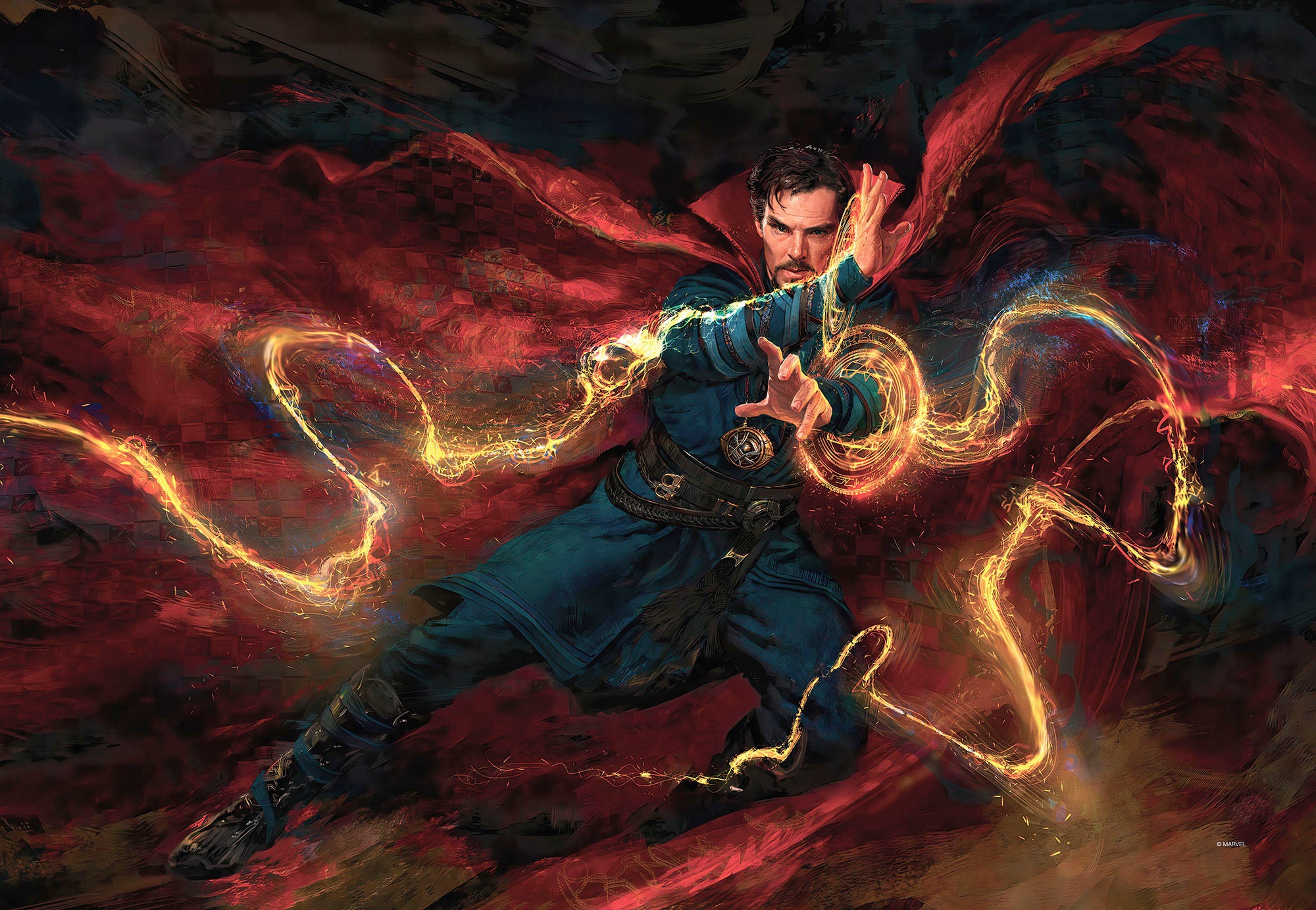 Komar Leinwandbild "Doctor Strange Sorcerer Supreme - Größe 60 x 40 cm", Di günstig online kaufen