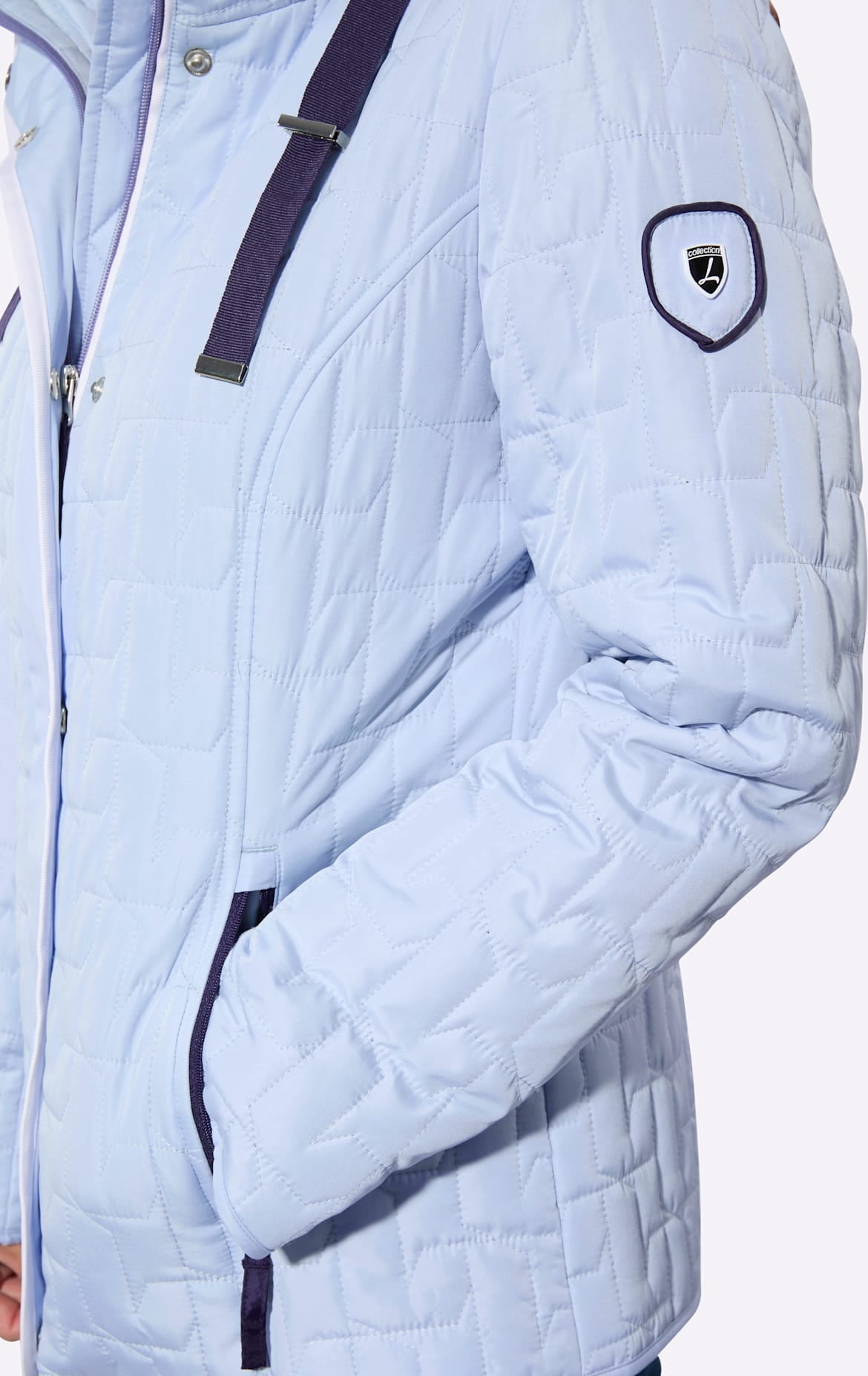 Casual Looks Steppjacke mit Kapuze