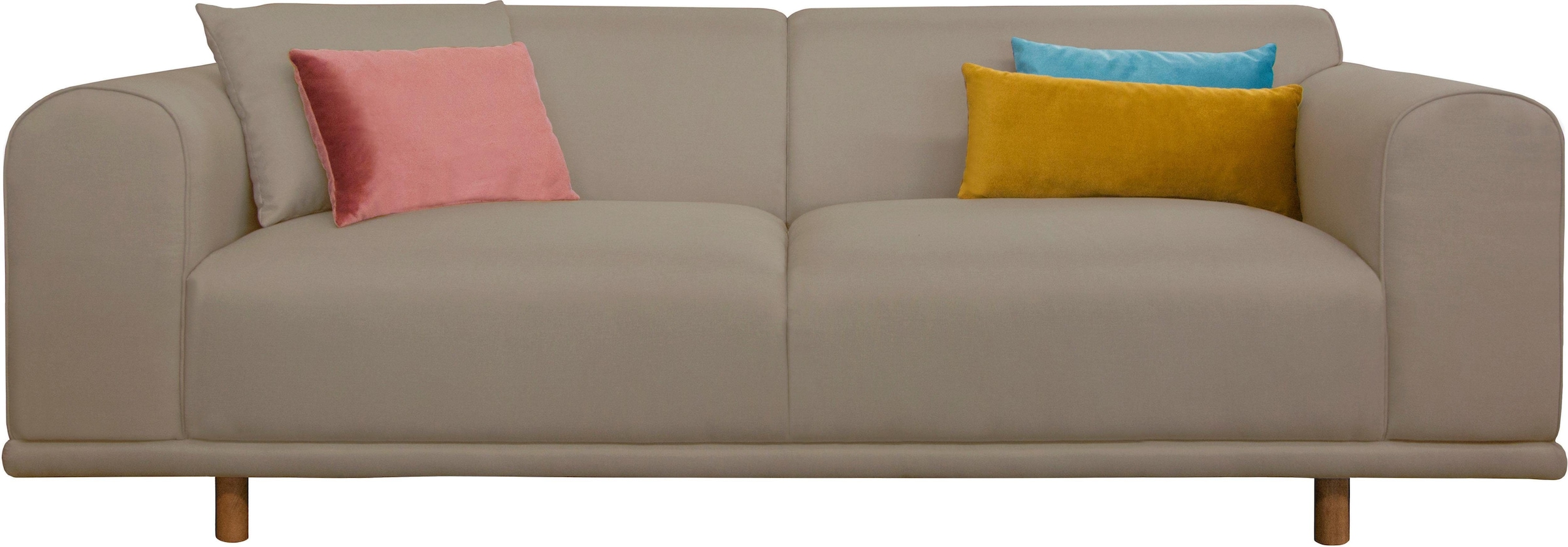 andas 3-Sitzer »Maroon«, in skandinavischem Design, mit losen Kissen