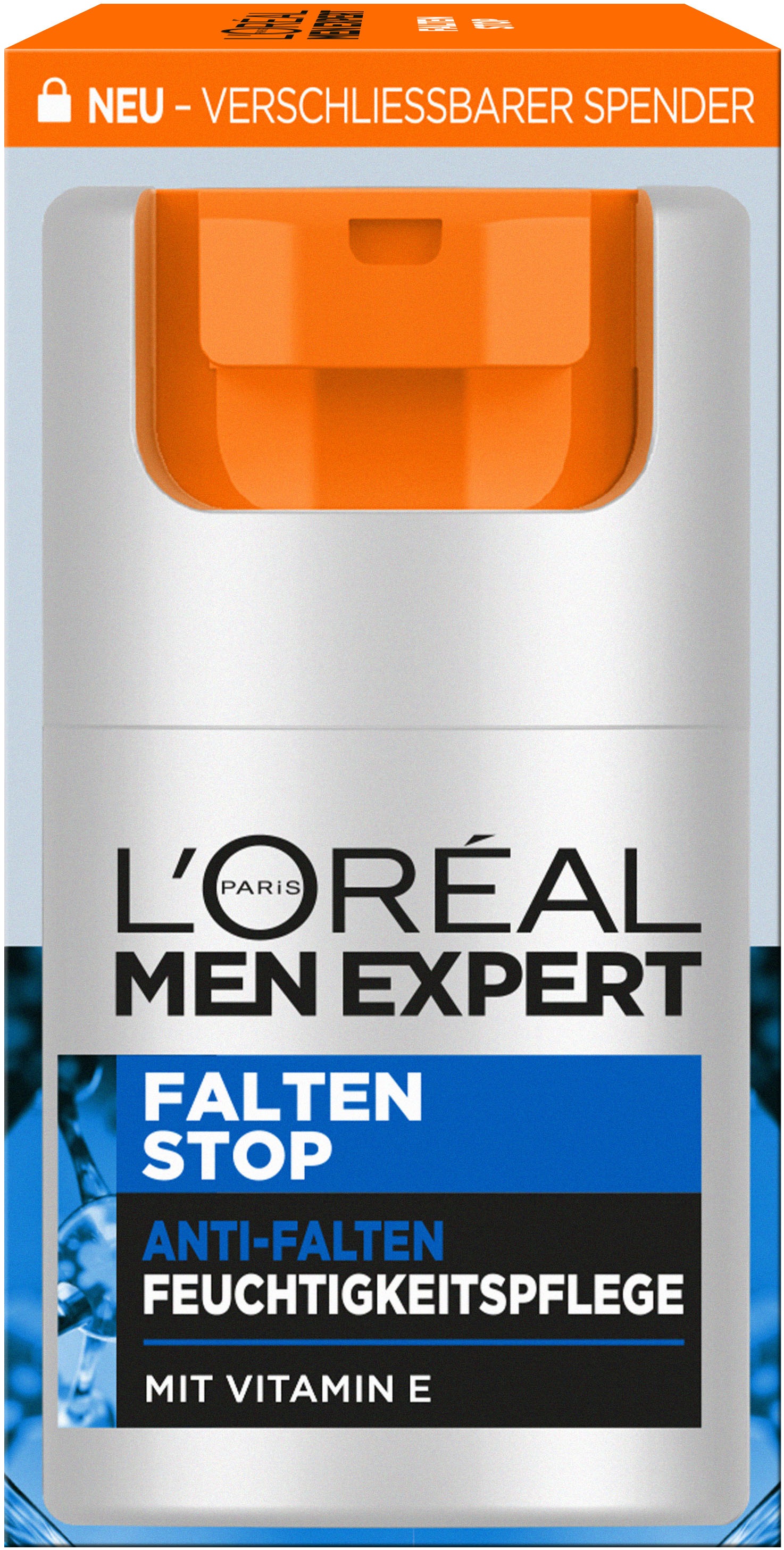 L'ORÉAL PARIS MEN EXPERT Feuchtigkeitscreme »Anti-Falten Feuchtigkeitspflege«, mit Vitamin E