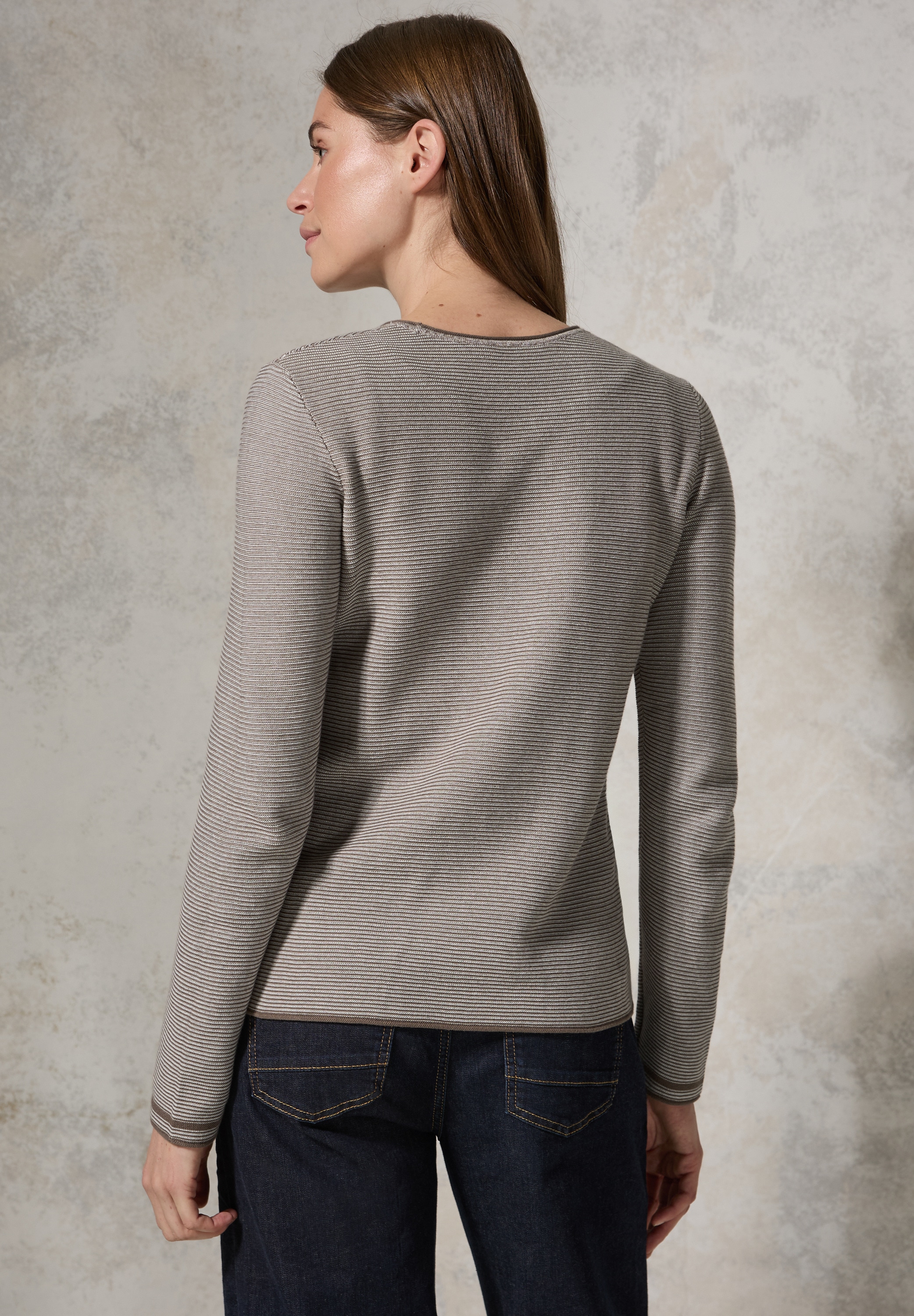 Cecil Strickpullover, Feinstrick