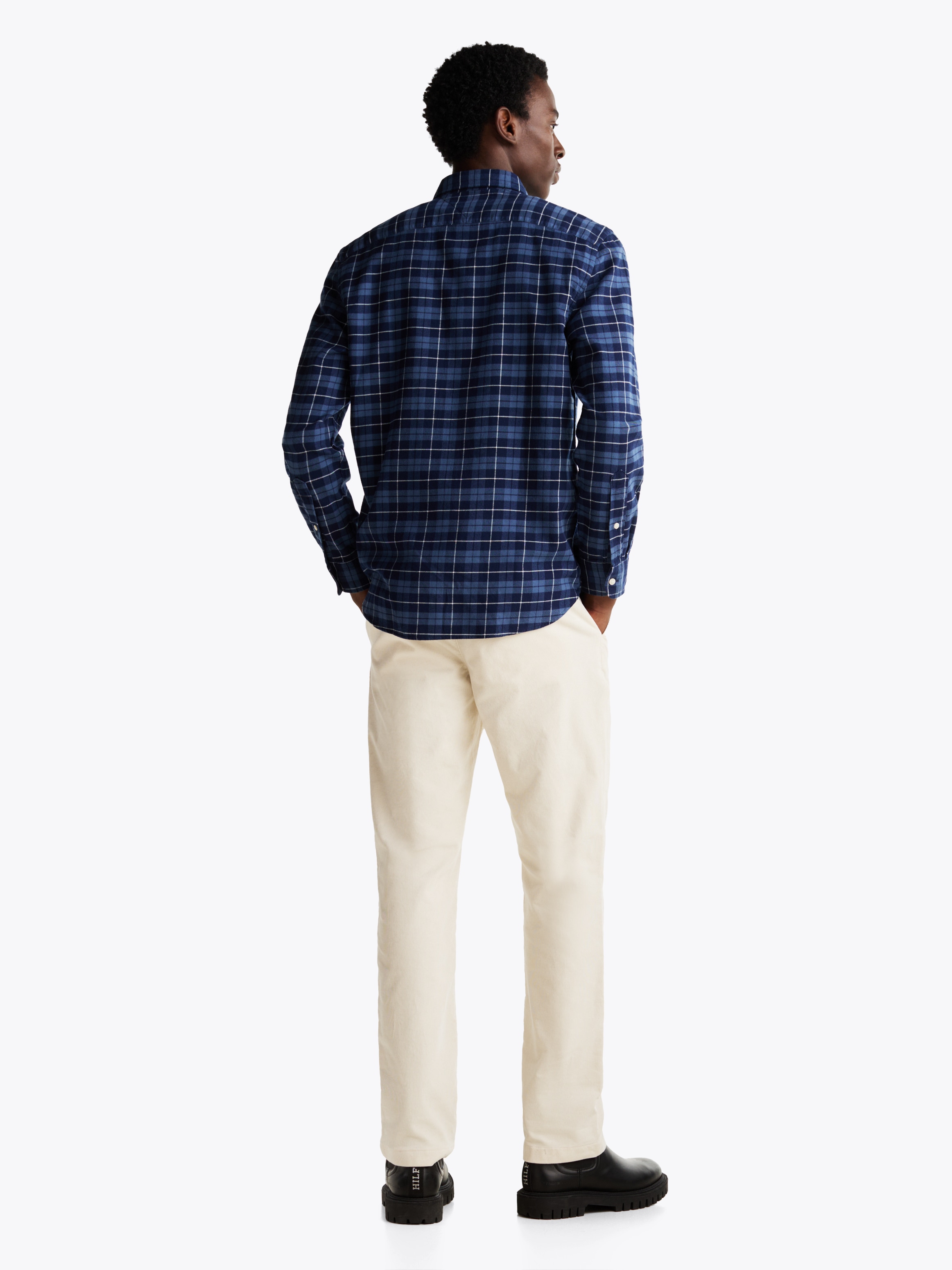 Tommy Hilfiger Langarmhemd »BRUSHED EASY CHECK RF SHIRT«, mehrfarbig kariert