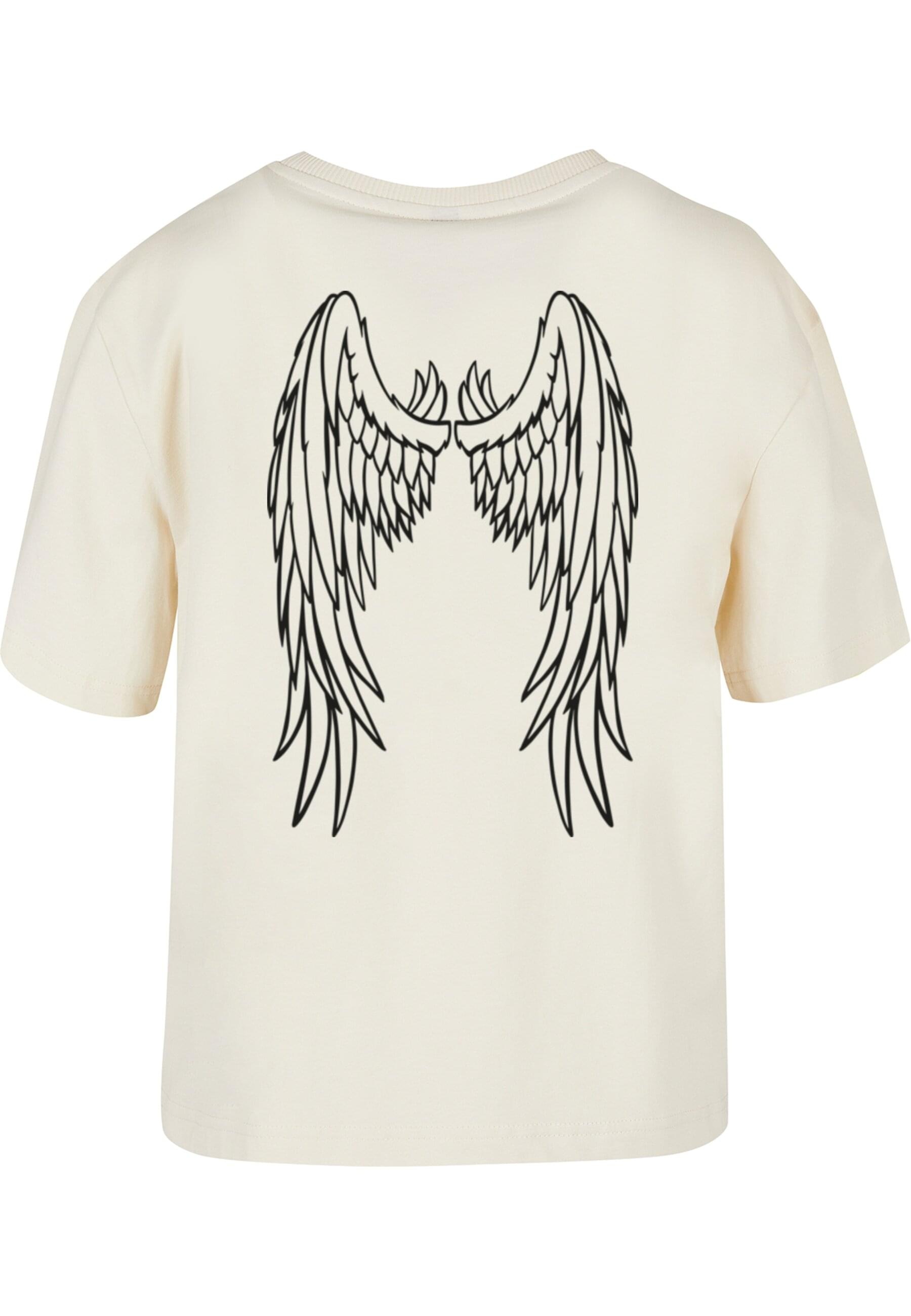 Miss Tee T-Shirt "Miss Tee Damen Angel Wings Tee" 1 Stk. günstig online kaufen