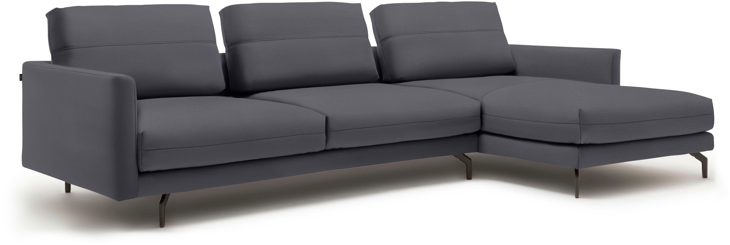 Creation BY ROLF BENZ Ecksofa »CR.414, Designecksofa, Polsterecke, L-Form«, wahlweise aus feinstem Rindsleder oder hochwertigem Chenille
