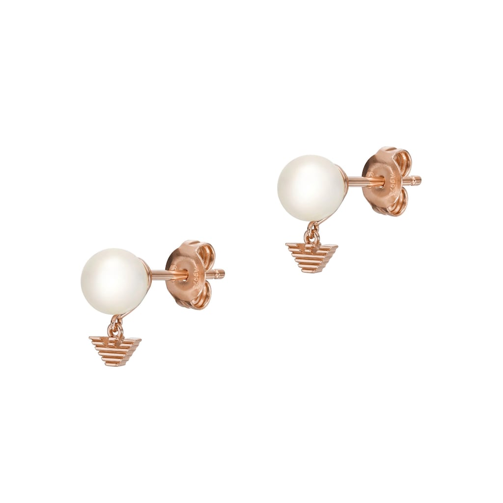 Emporio Armani Paar Ohrstecker »KEY BASICS, REBEL PEARLS, EG3583710, EG3584221«