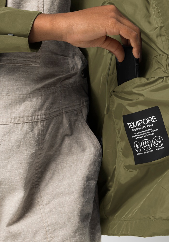 Jack Wolfskin Outdoorjacke »DAKAR PARKA W«, mit Kapuze