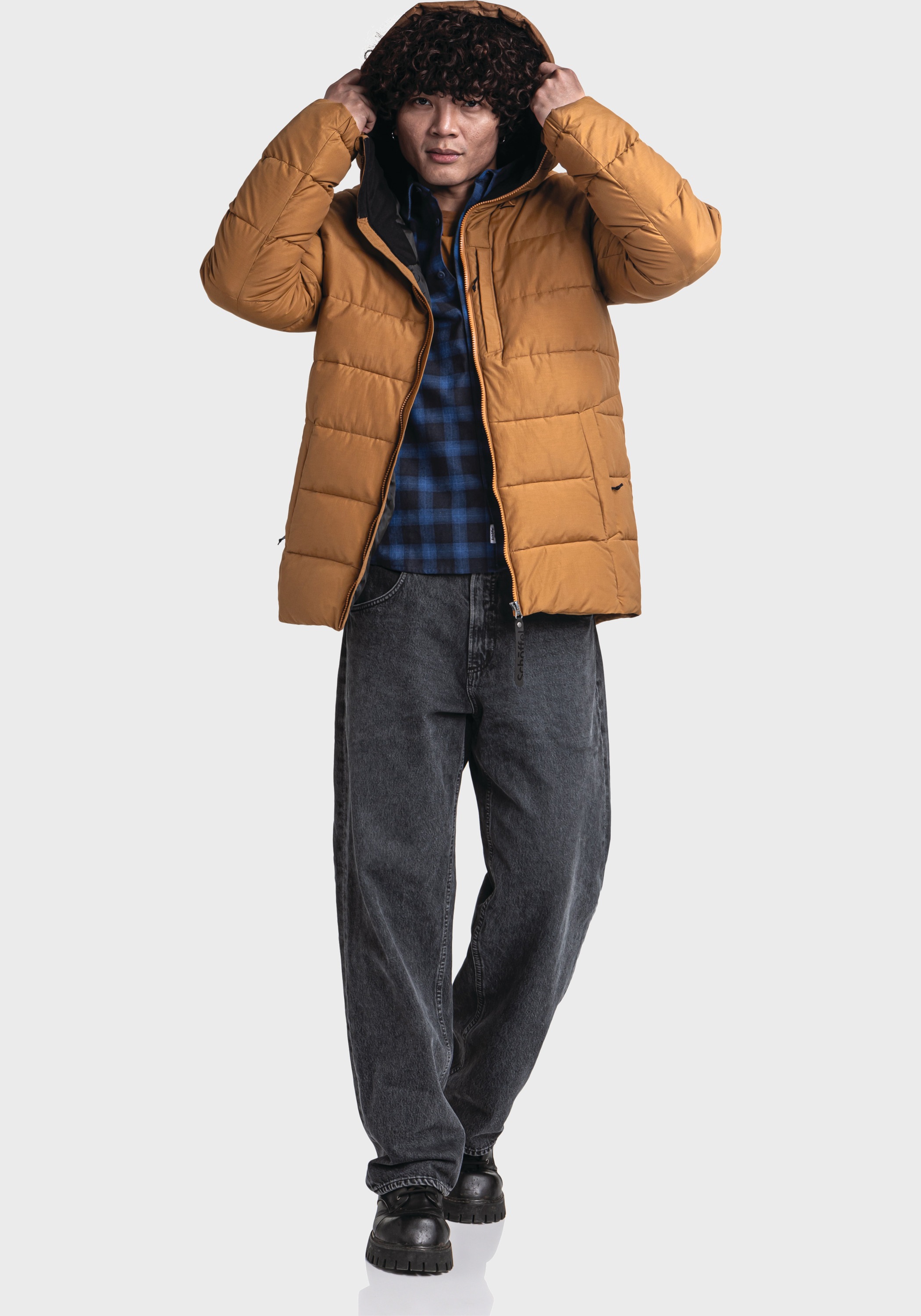 Schöffel Funktionsjacke »Urban Ins Jacket Style Boslix MNS«, mit Kapuze