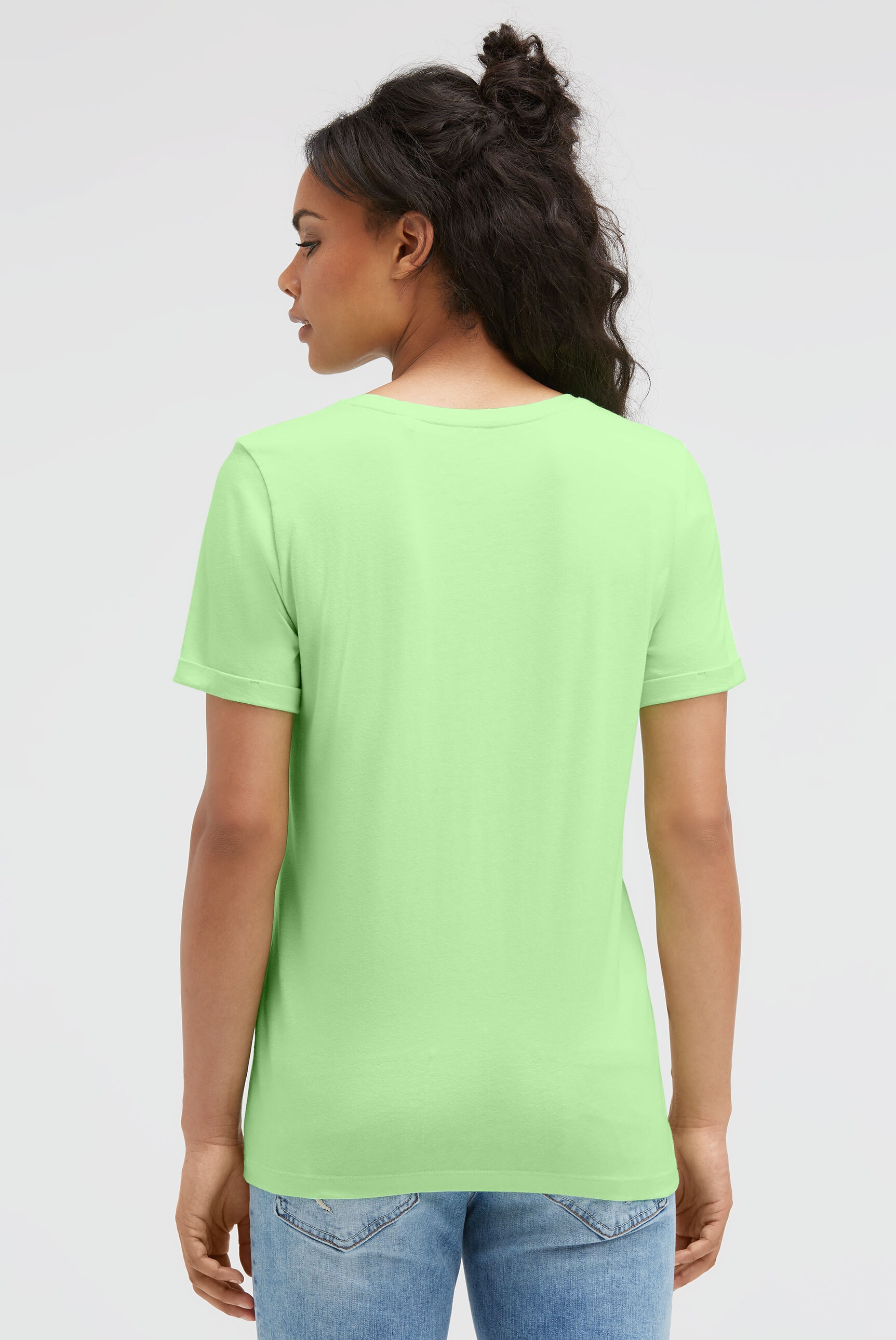 SOCCX Rundhalsshirt mit Baumwolle