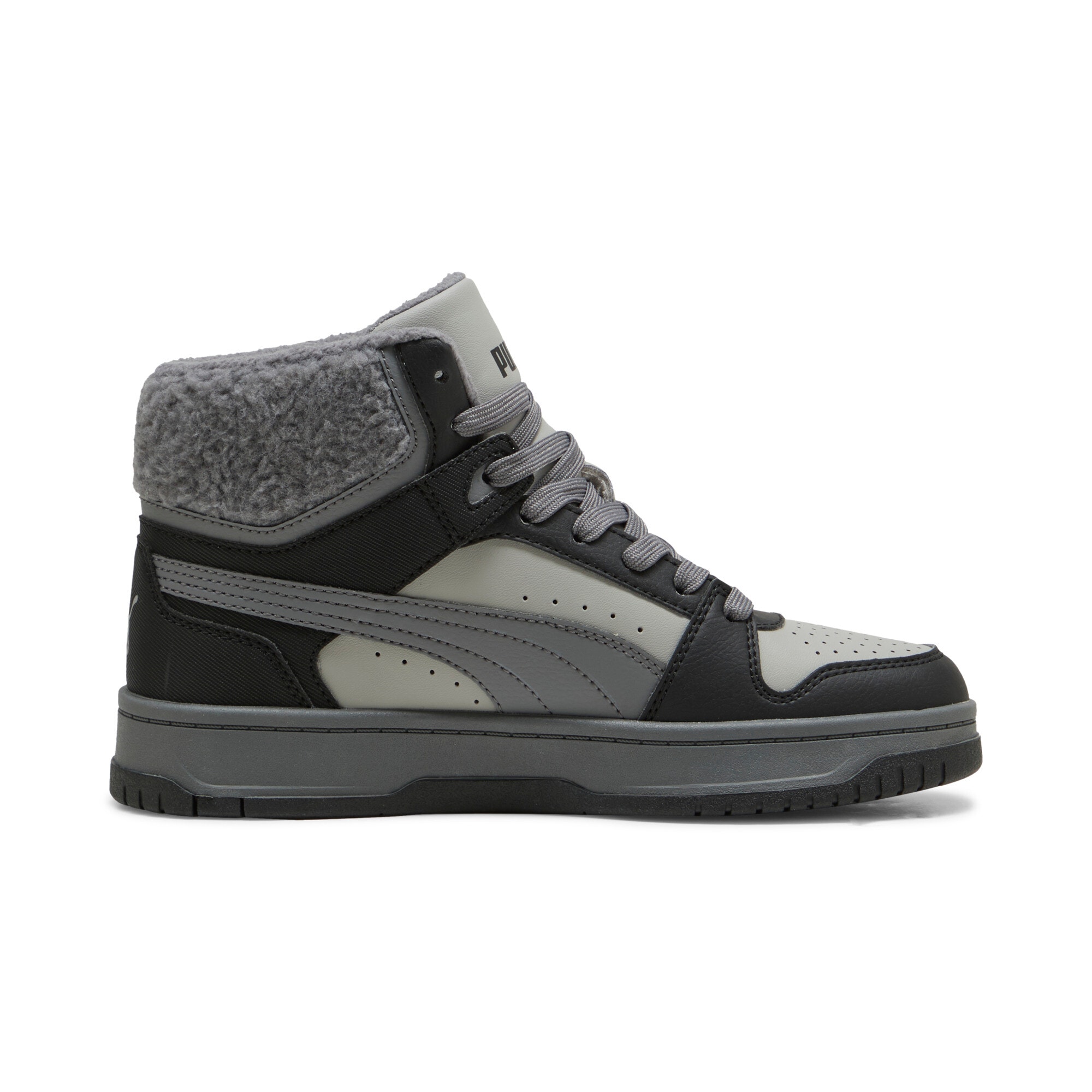 PUMA Sneakerboots »REBOUND SLAM MID COZY JR«  Winterschuhe, Schnürboots, Sneaker