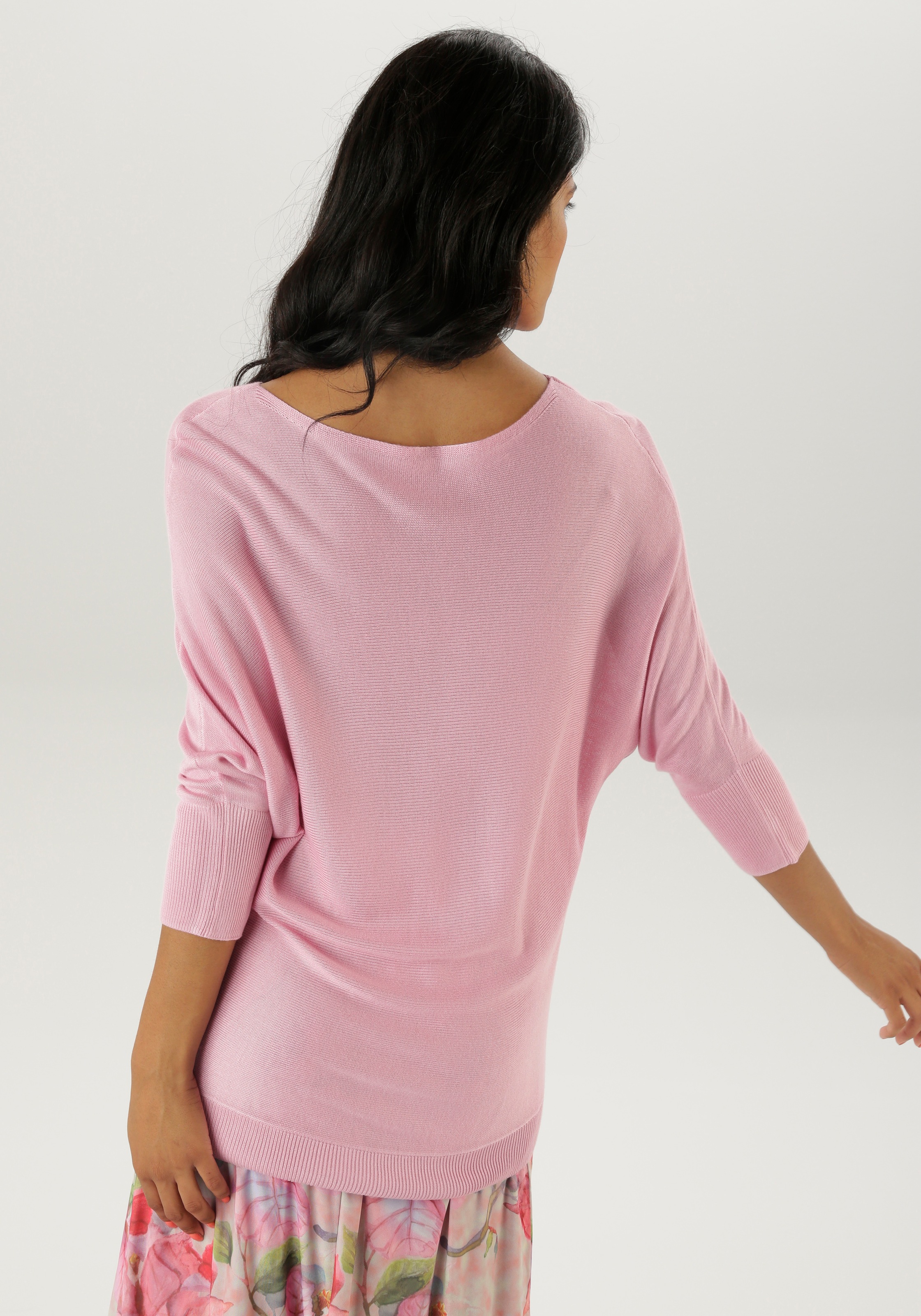 Aniston SELECTED Strickpullover, mit U-Boot-Ausschnitt günstig online kaufen