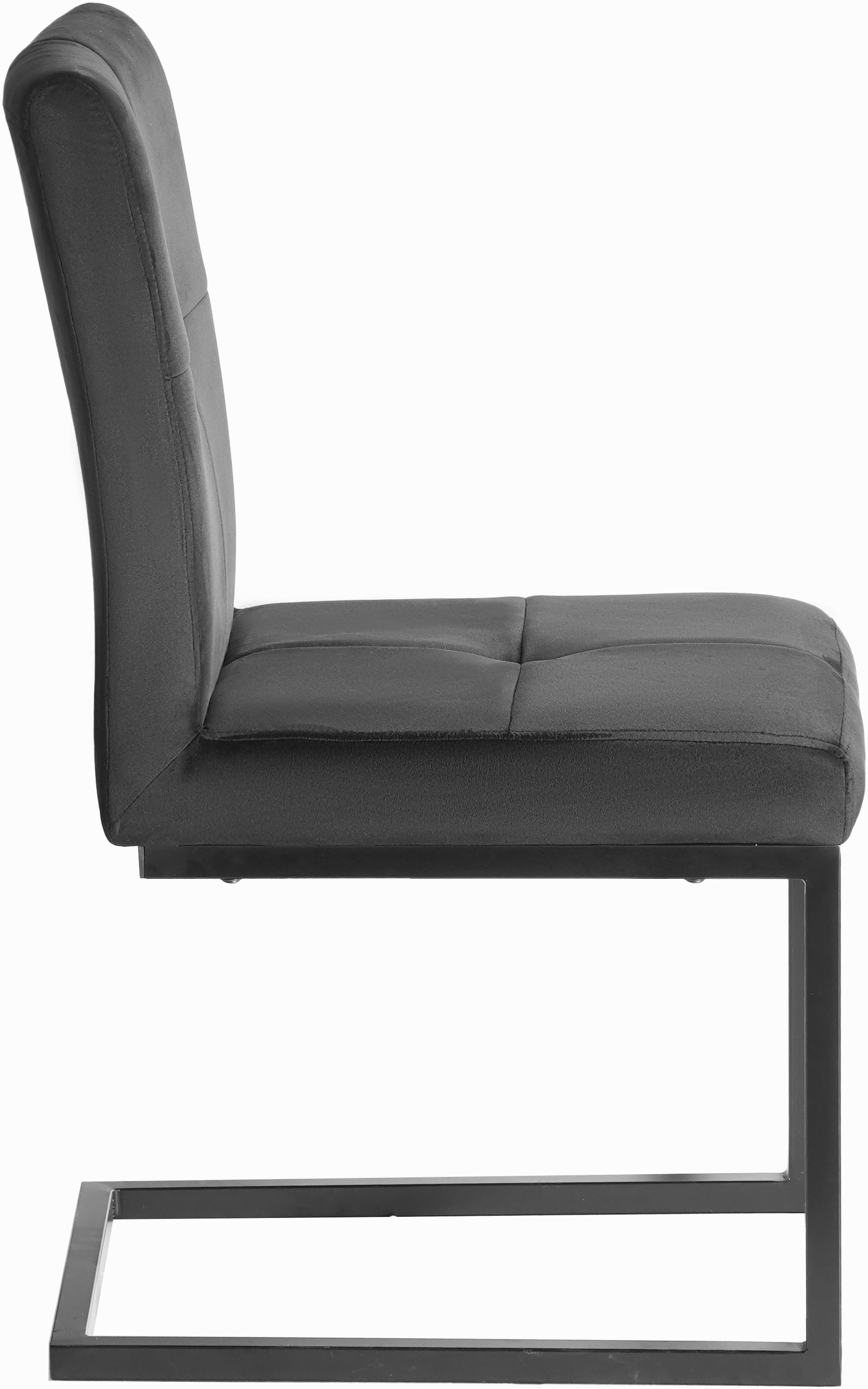 Home affaire Freischwinger »Geranie«, Vintage, mit 3D-Steppung, robustes Gestell, hochwertiger Stoff