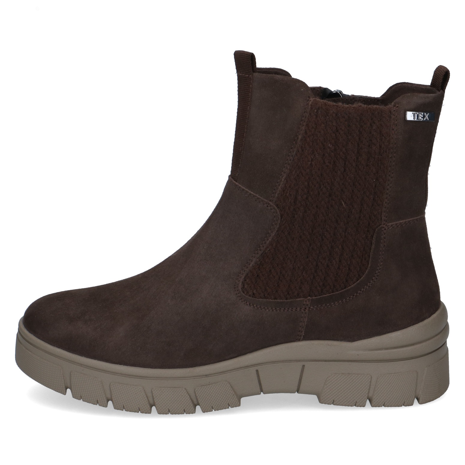 Caprice Winterboots  Chelseaboots, Stiefelette mit Stretcheinsatz an der Außenseite