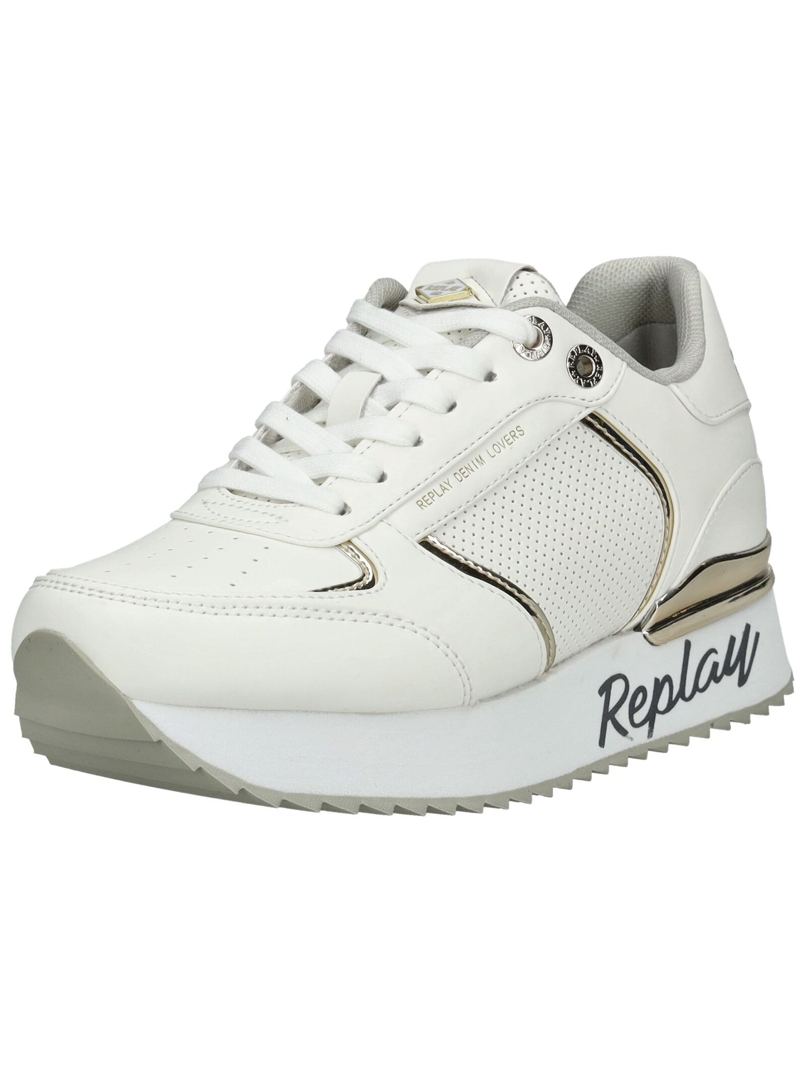 Replay Sneaker "Replay Sneaker Lederimitat" günstig online kaufen