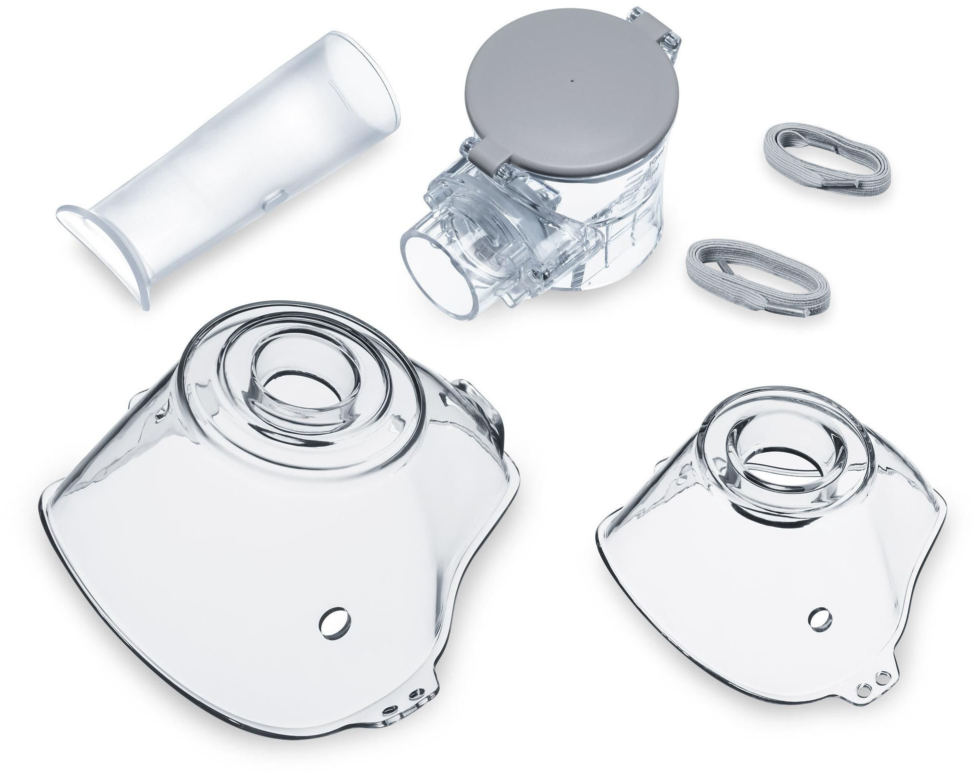 BEURER Inhalationsgerät Zubehör "Yearpack IH 47 umfangreiches Nachkaufset"transparent, Kunststoff, Inhalationsaufsätze, Zubehör für den IH 47