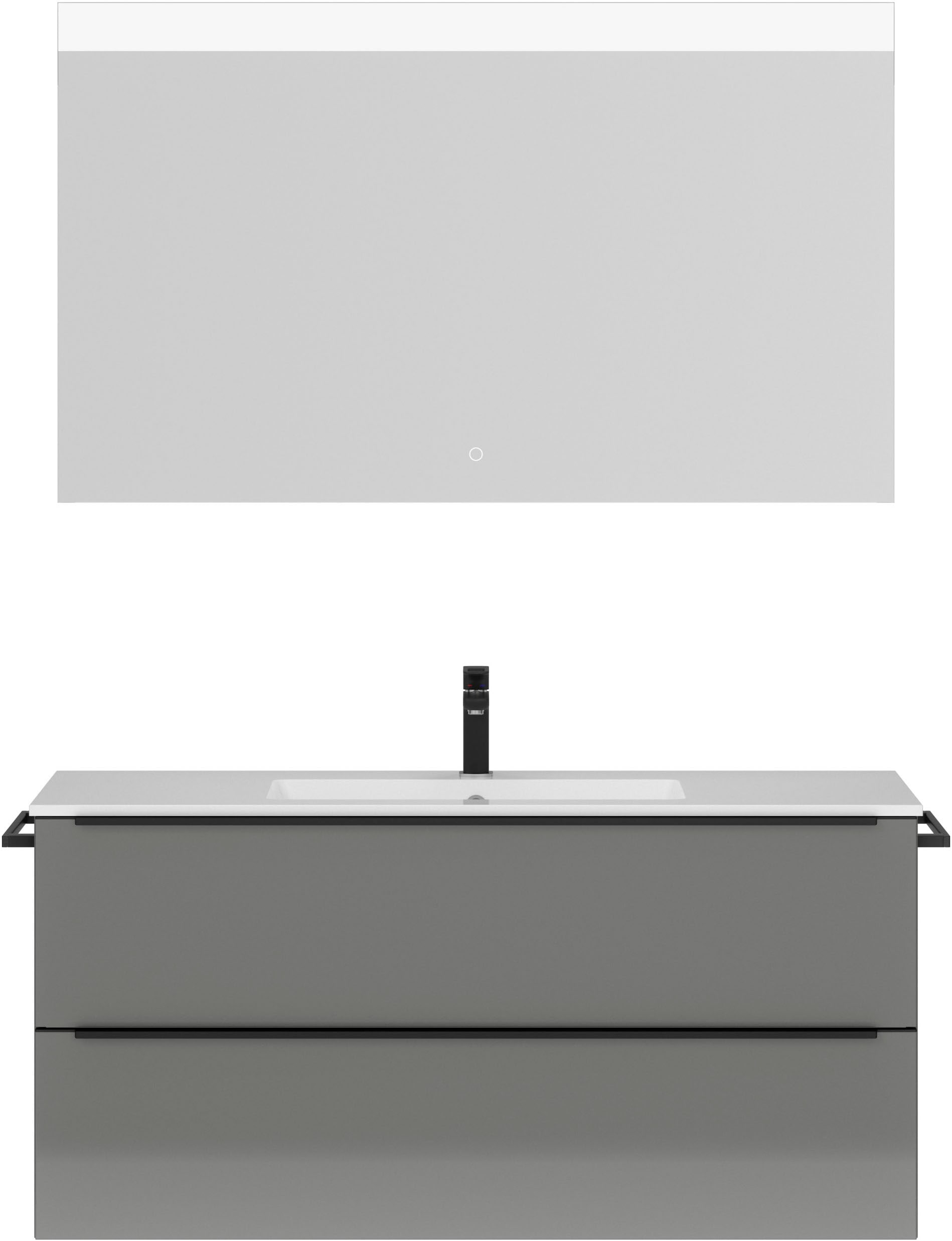 nobilia Badmöbel-Set "Levere" vormontiert, mit Soft-Close, 2 Stk. tlg. günstig online kaufen