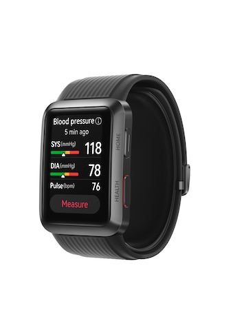 Smartwatch »Watch D«, (Proprietär Blutdruckmessung und EKG-Analyse)
