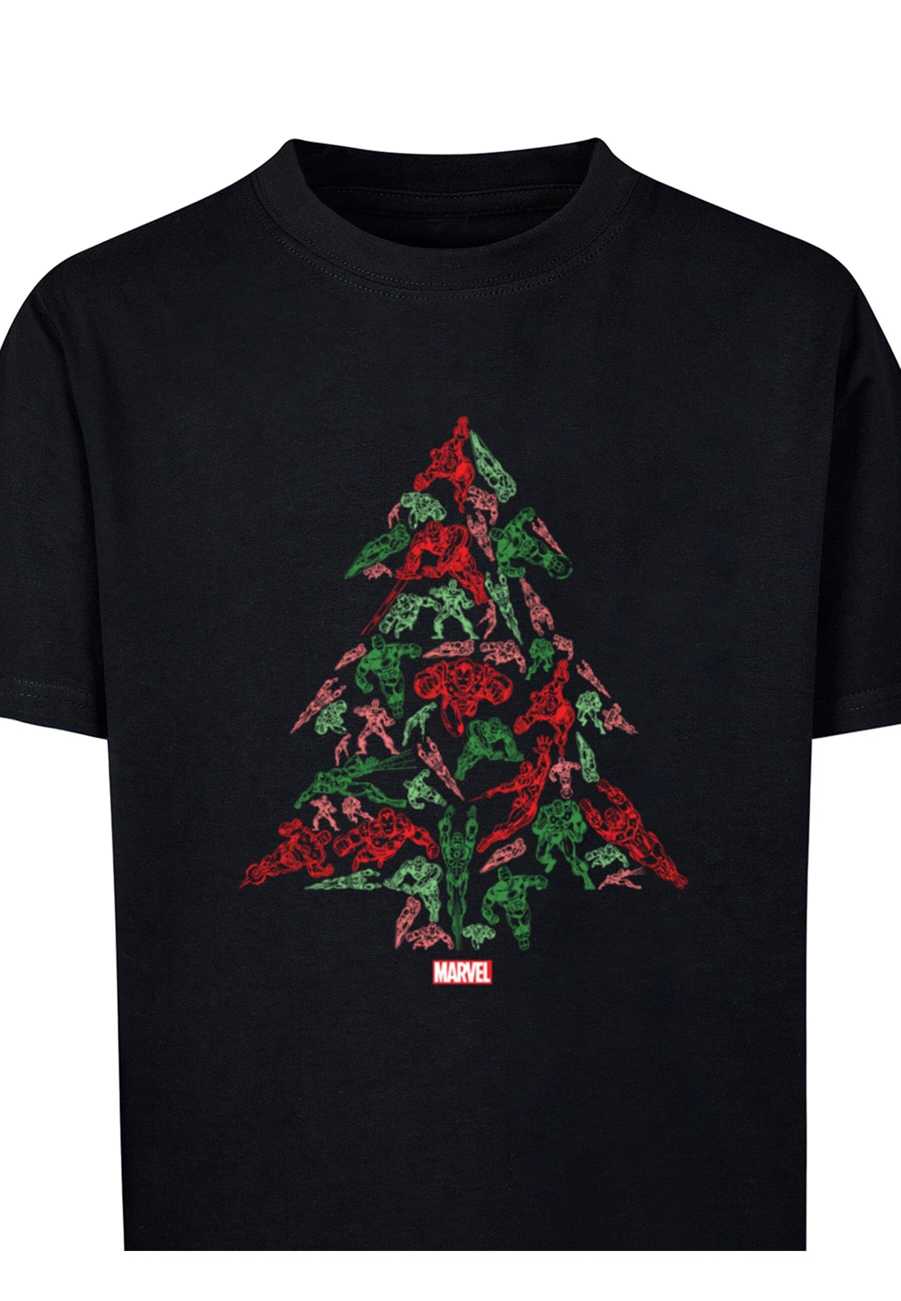 ABSOLUTE CULT T-Shirt »ABSOLUTE CULT Herren Kids Marvel - Avengers Tree Basic T-Shirt«, (1 tlg.)