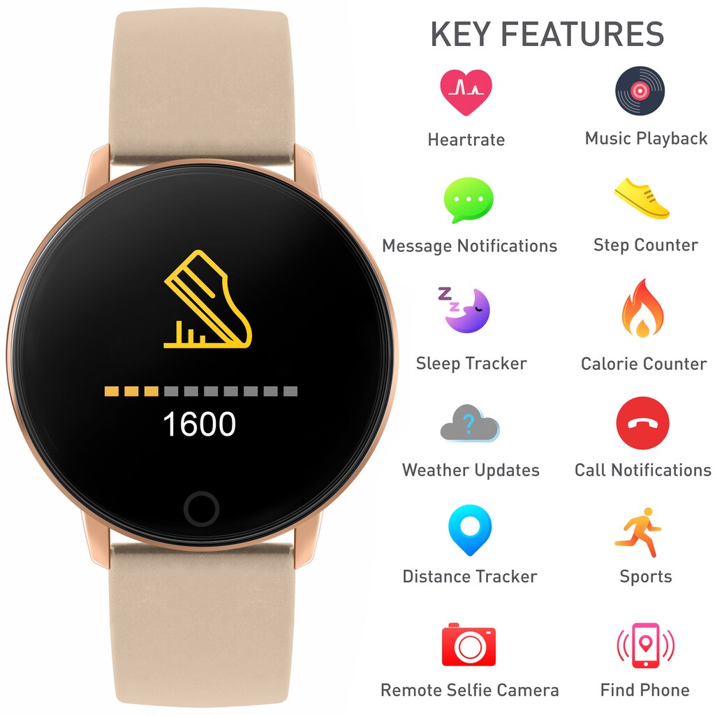 REFLEX ACTIVE Smartwatch »Serie 5, RA05-2020«