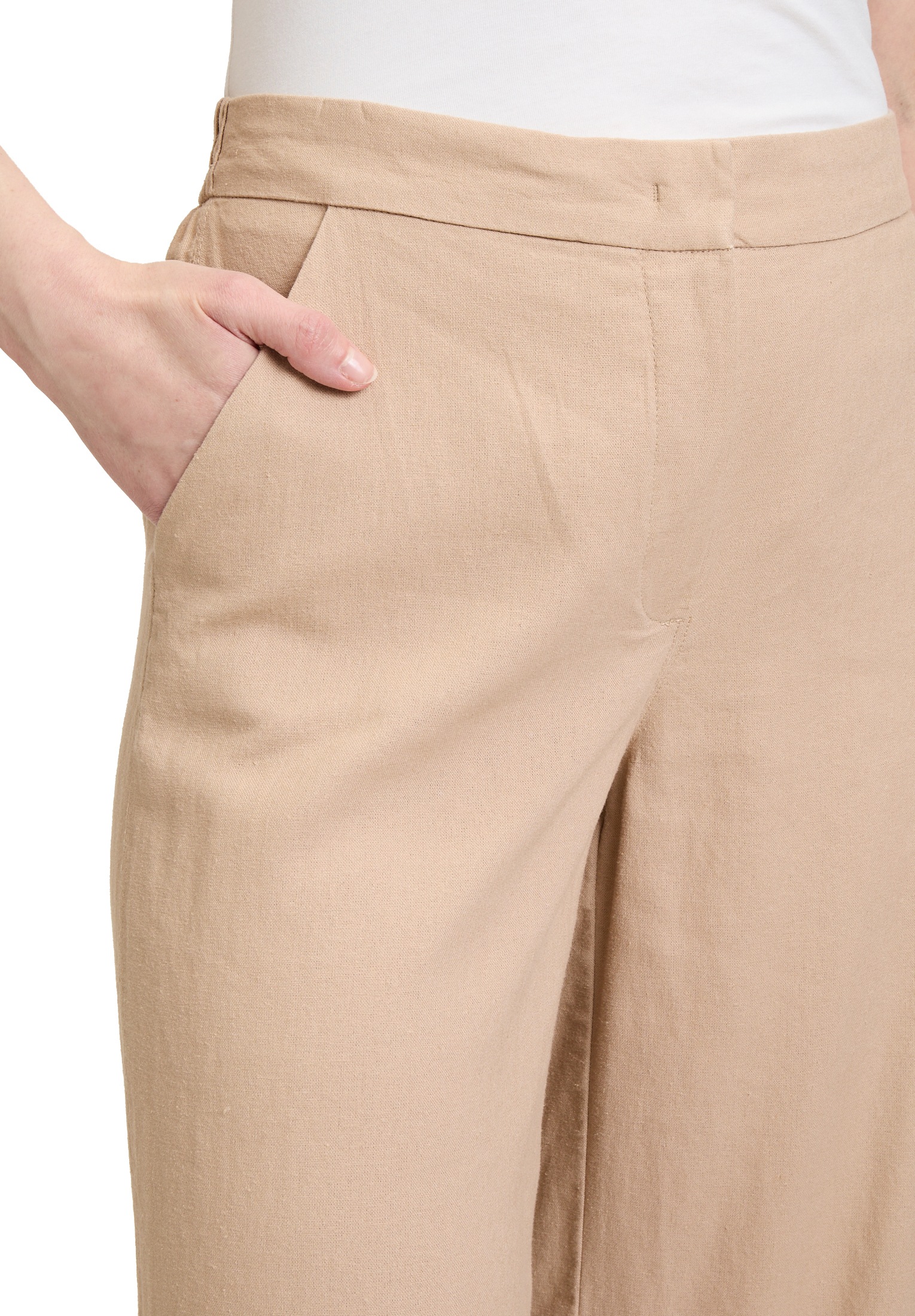 Betty Barclay Leinenhose »Betty Barclay Damen Leinenhose unifarben«, Material