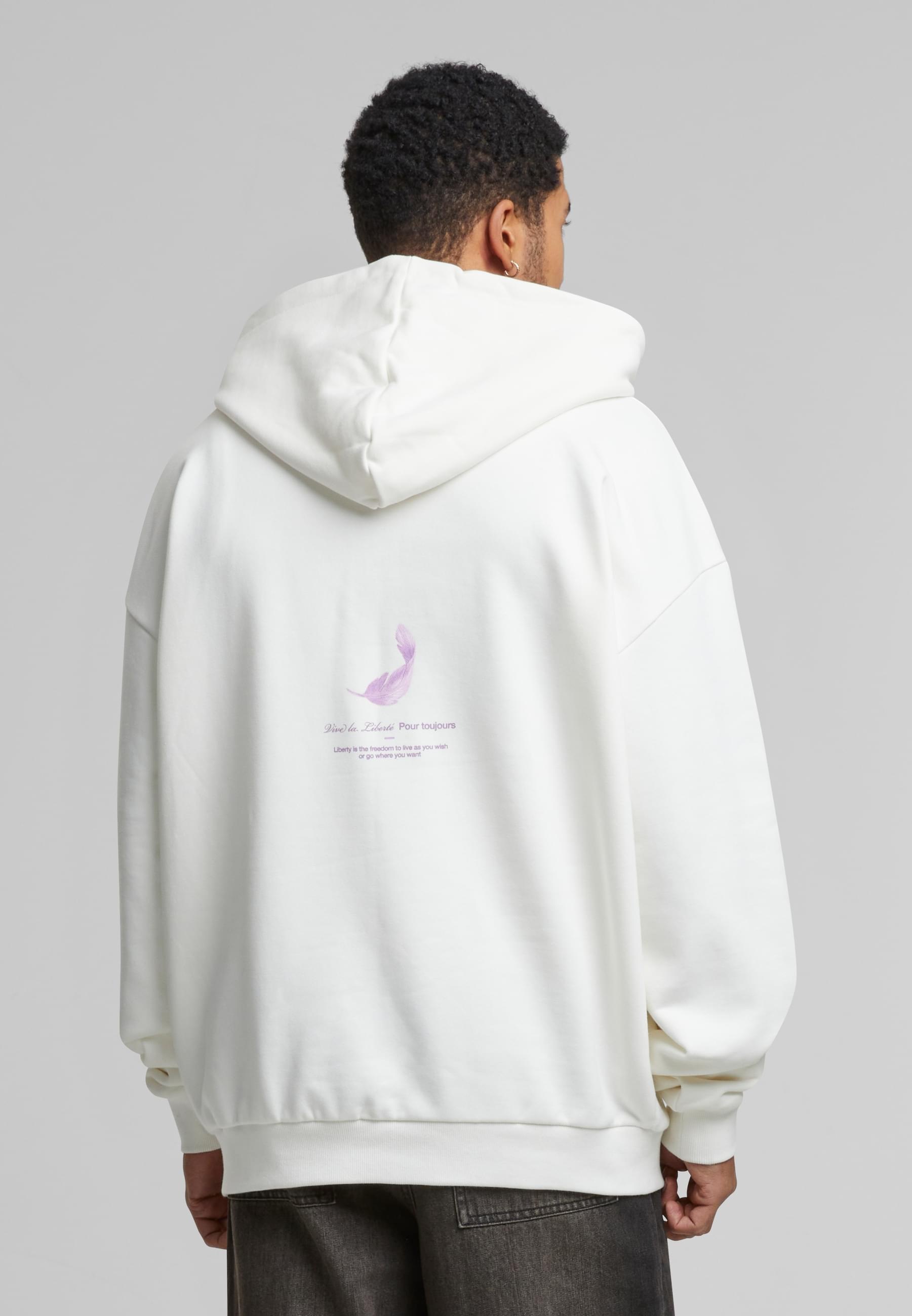 Upscale by Mister Tee Kapuzensweatshirt »Upscale by Mister Tee Herren Vive La Liberte Oversize Hoody«, (1 tlg.)