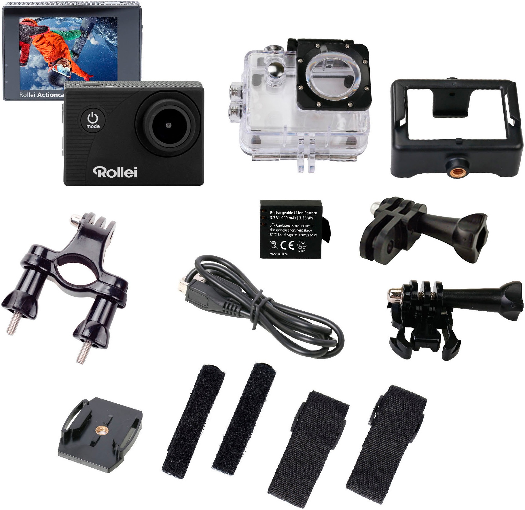 Rollei Action Cam »Actioncam 372«, Full HD, WLAN (Wi-Fi)