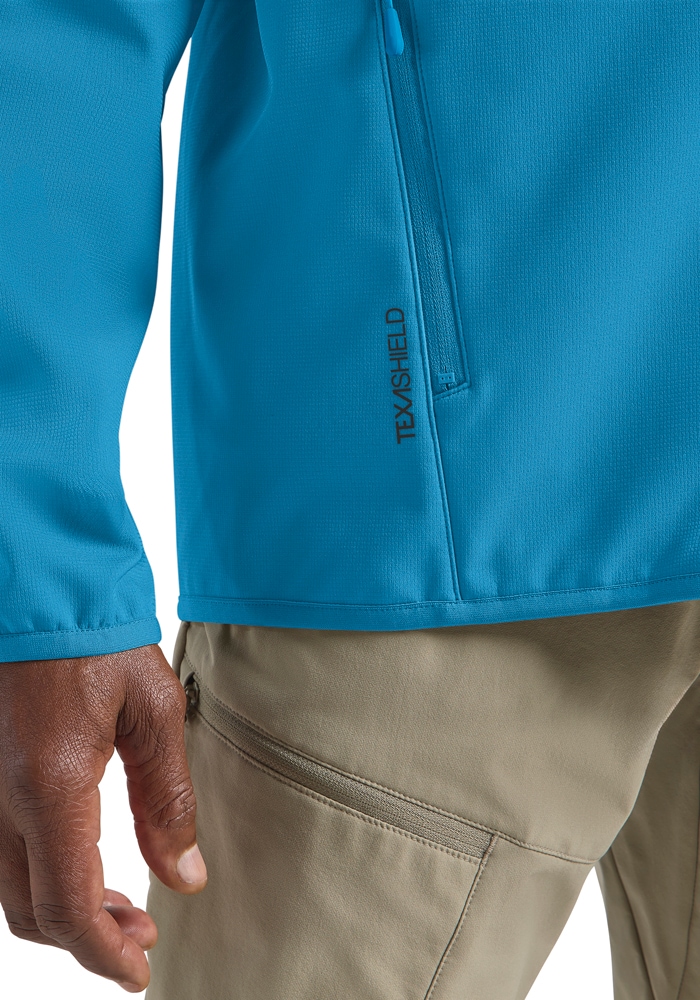 Jack Wolfskin Softshelljacke »BORNBERG HOODY M«, mit Kapuze