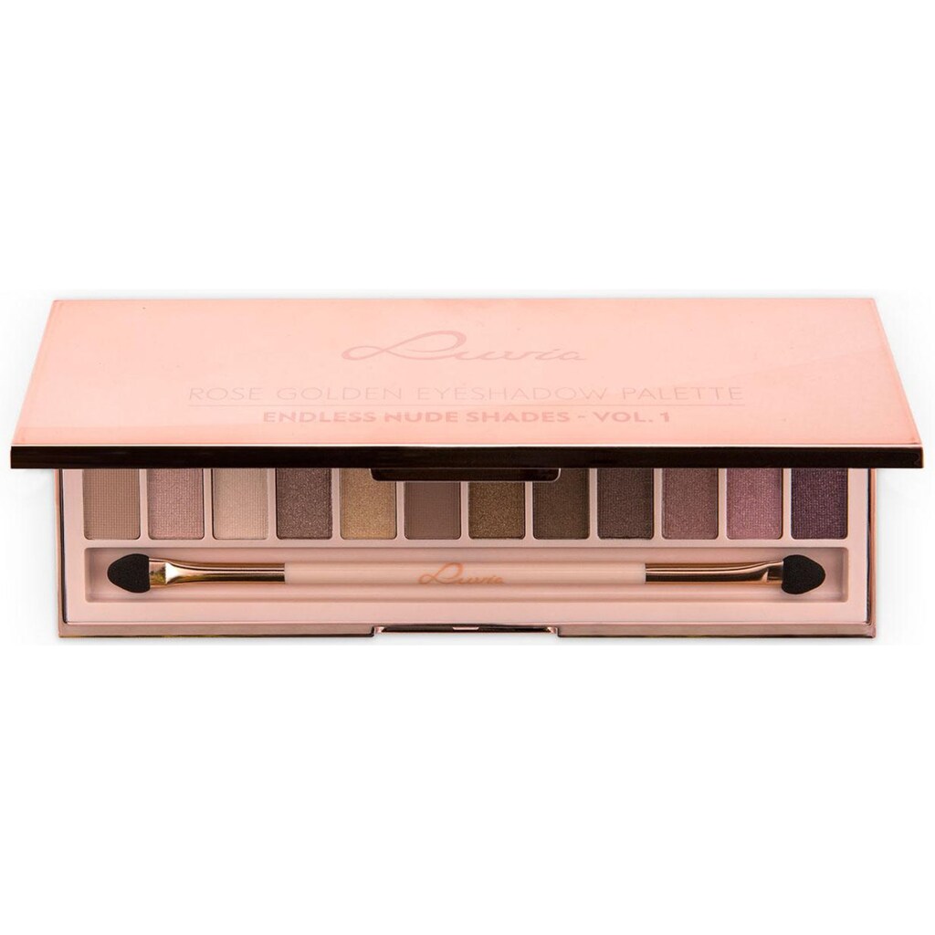 Luvia Cosmetics Lidschatten-Palette »Endless Nude Shades Vol.1«, Vegane Lidschatten-Palette