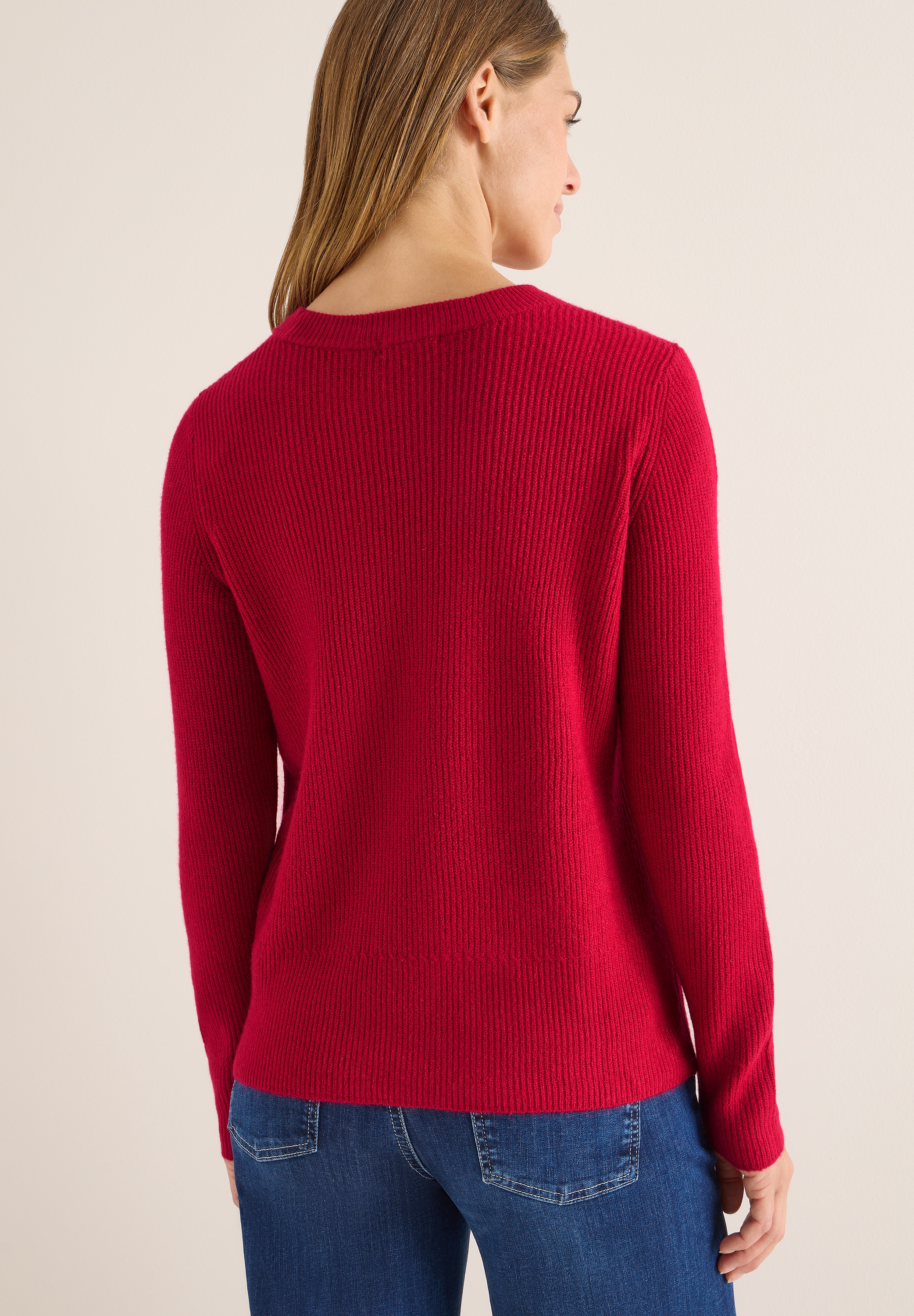 Cecil Strickpullover mit Strukturdetails