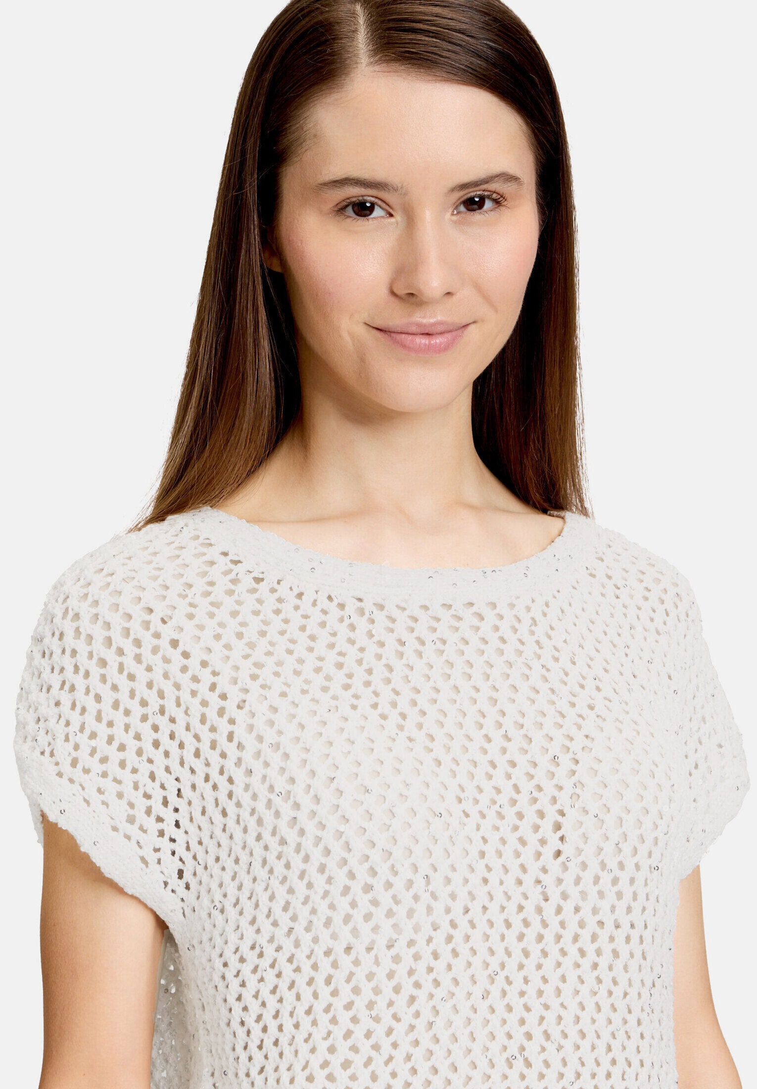 Betty&Co Stricktop »Damen mit Effektgarn« Glitzer