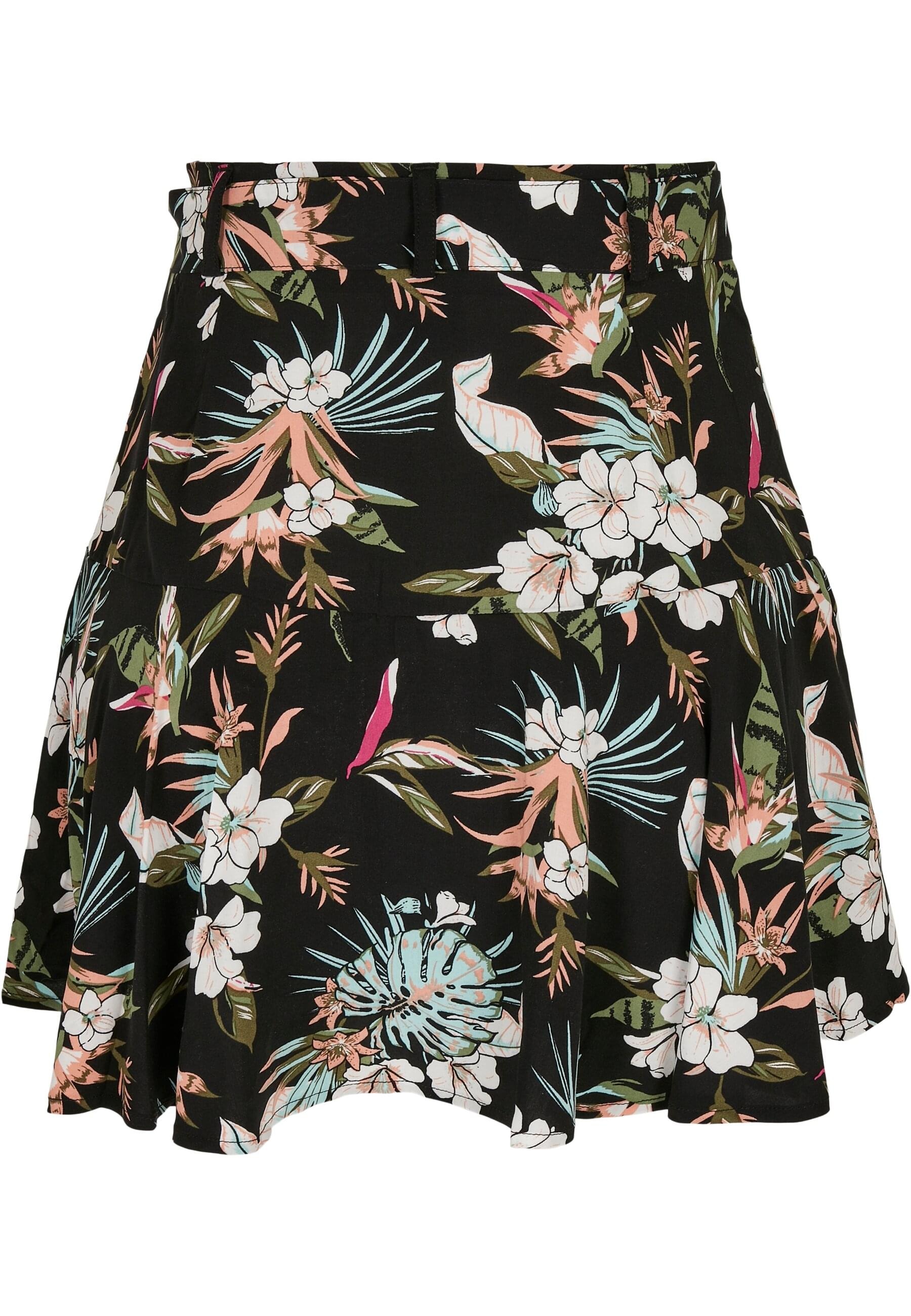 URBAN CLASSICS Jerseyrock »Urban Classics Damen Ladies Viscose Mini Skort«, (1 tlg.)