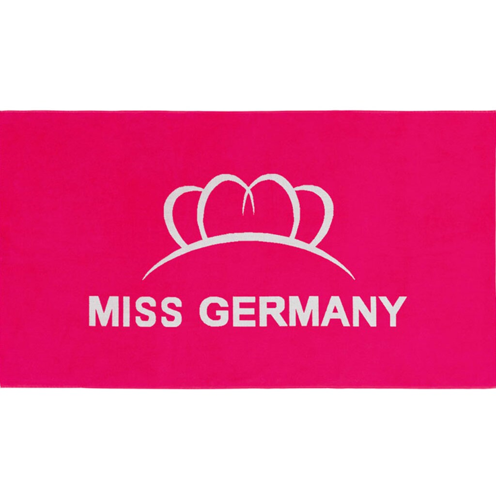 Miss Germany Strandtuch »Missy«, (1 St.), mit großem Logo-Motiv