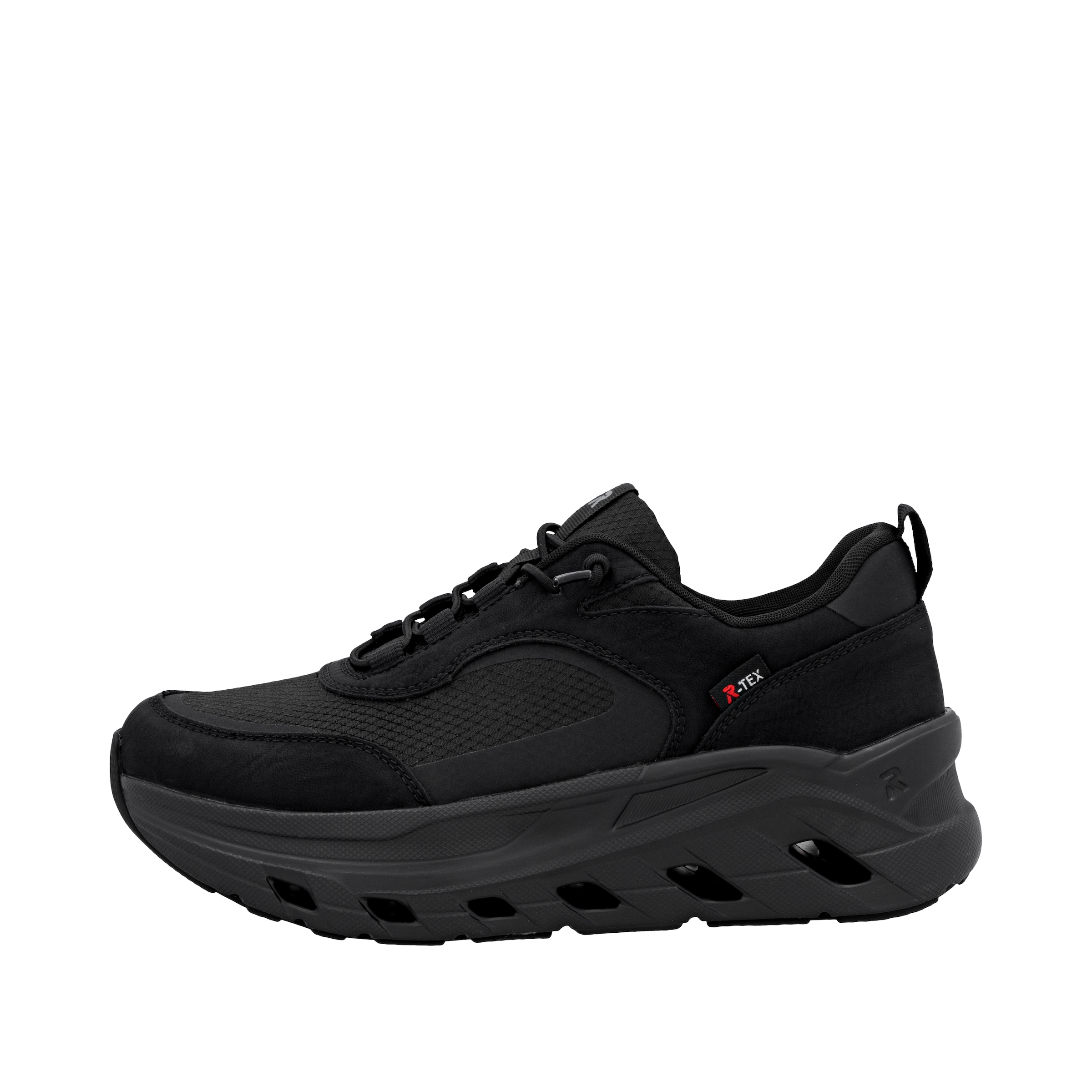 RIEKER Sport Slip-On Sneaker, Schlupfschuh, Halbschuh, Freizeitschuh mit trendy Plateausohle