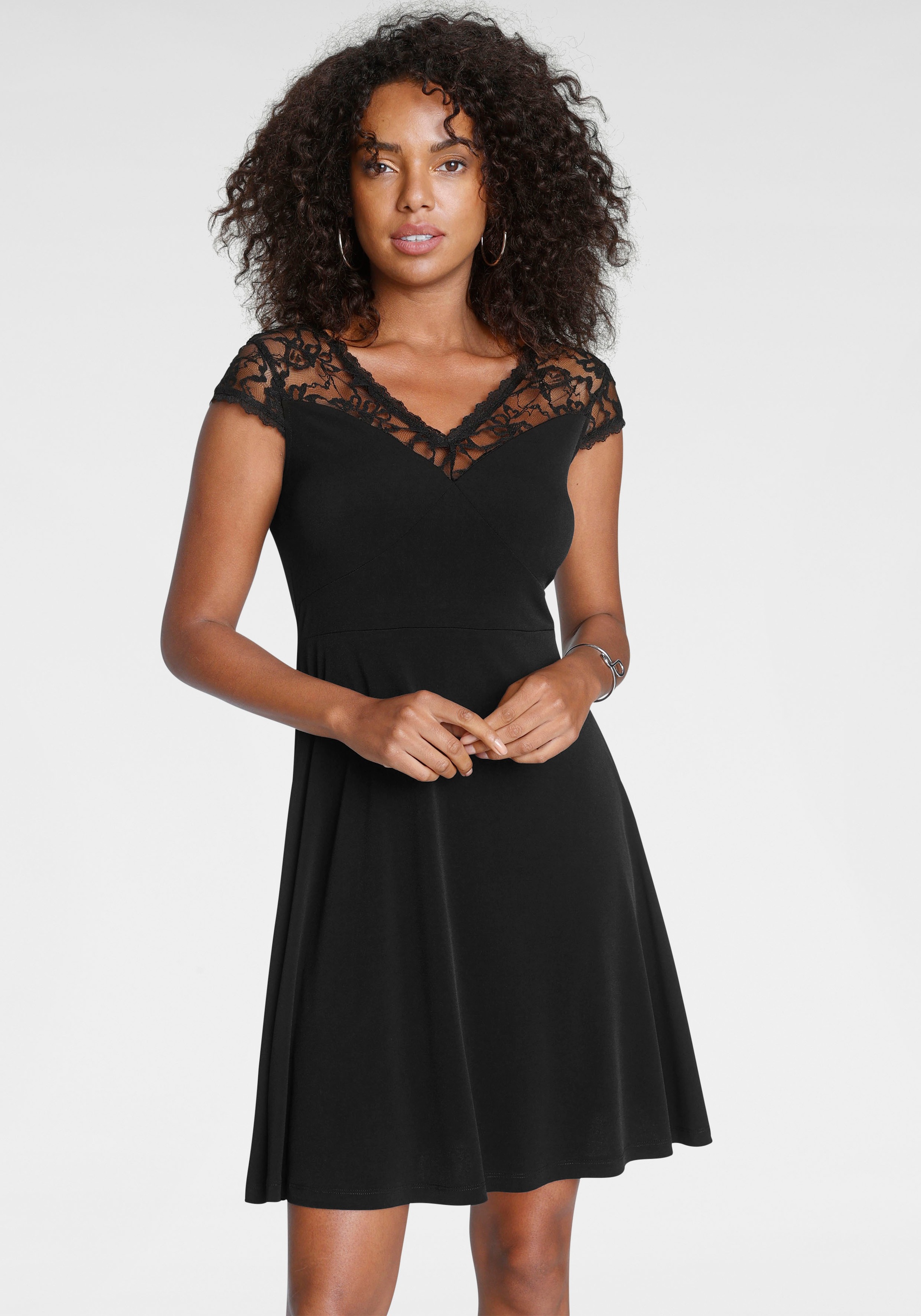 Melrose Sommerkleid, für festliche Anlässe, kurzes Kleid, romantischer Stil günstig online kaufen