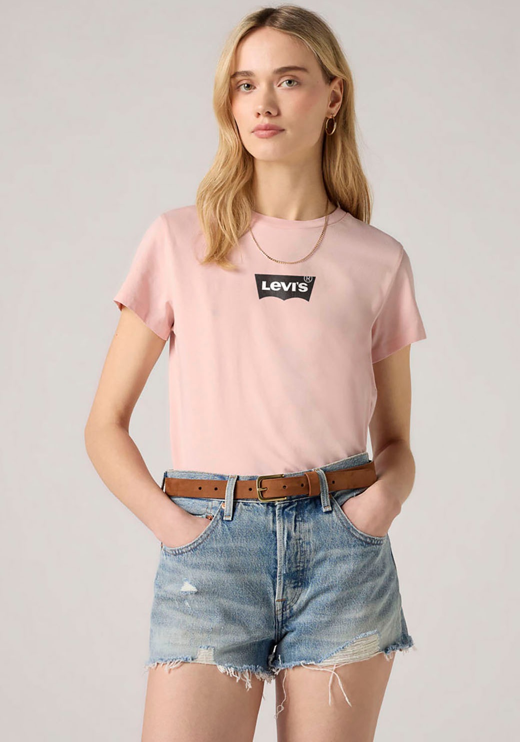 Levis T-Shirt "LSE THE PERFECT TEE" mit Logo Print günstig online kaufen