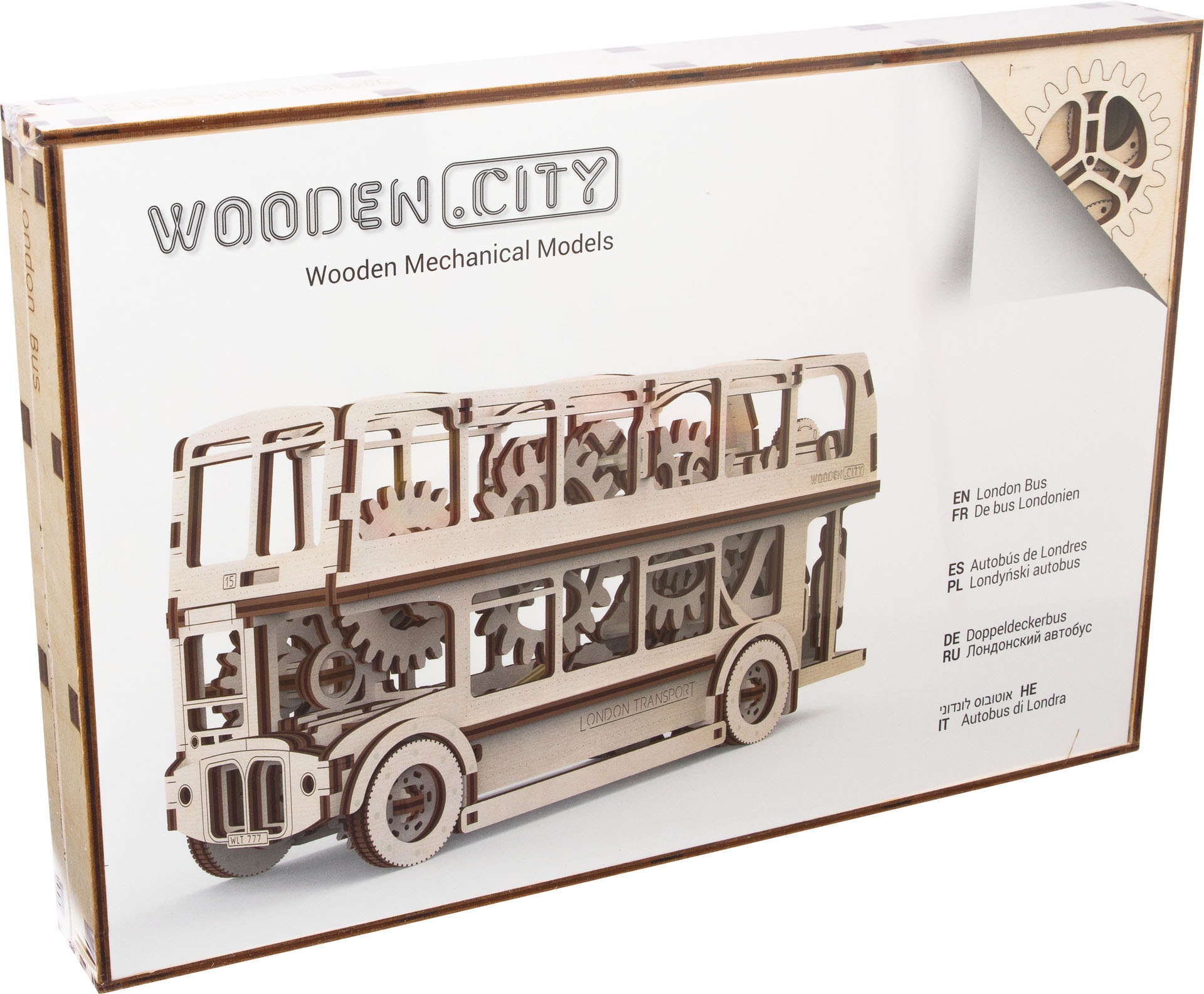 Wooden City Modellbausatz »Doppeldeckerbus«, aus Holz; Made in Europe kaufen