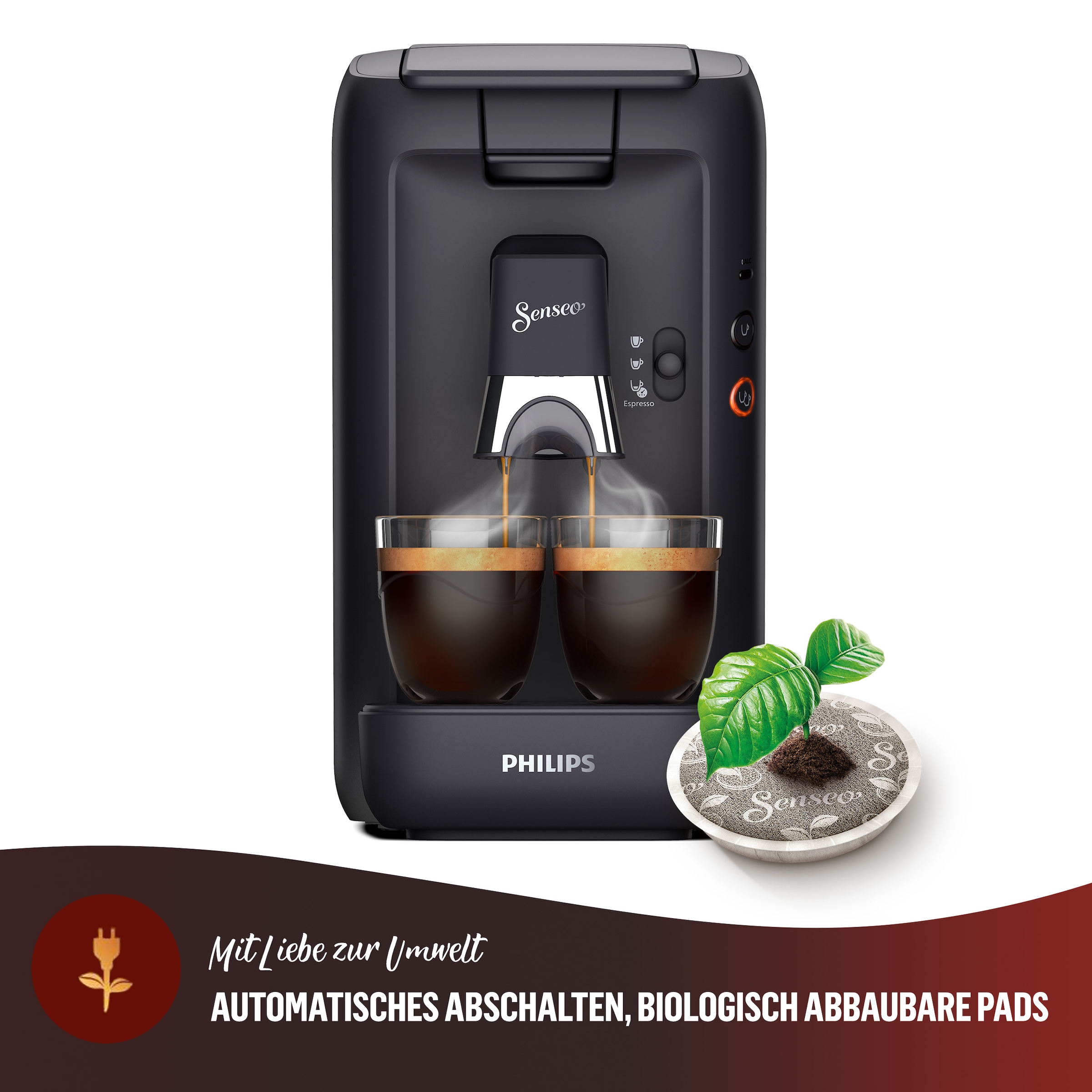 Philips Senseo Kaffeepadmaschine »Maestro CSA260/65«