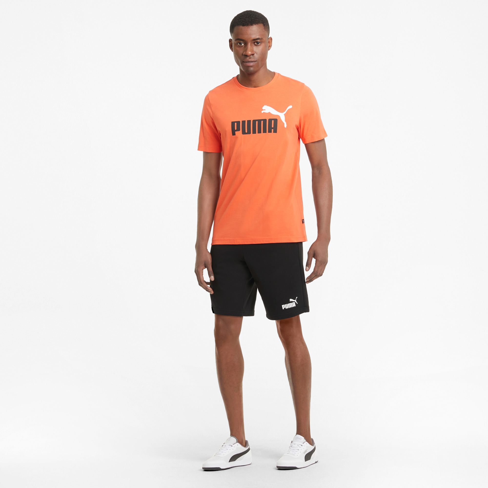 PUMA Trainingsshorts »ESS SHORTS 10"«, weiches Material mit Baumwollmix