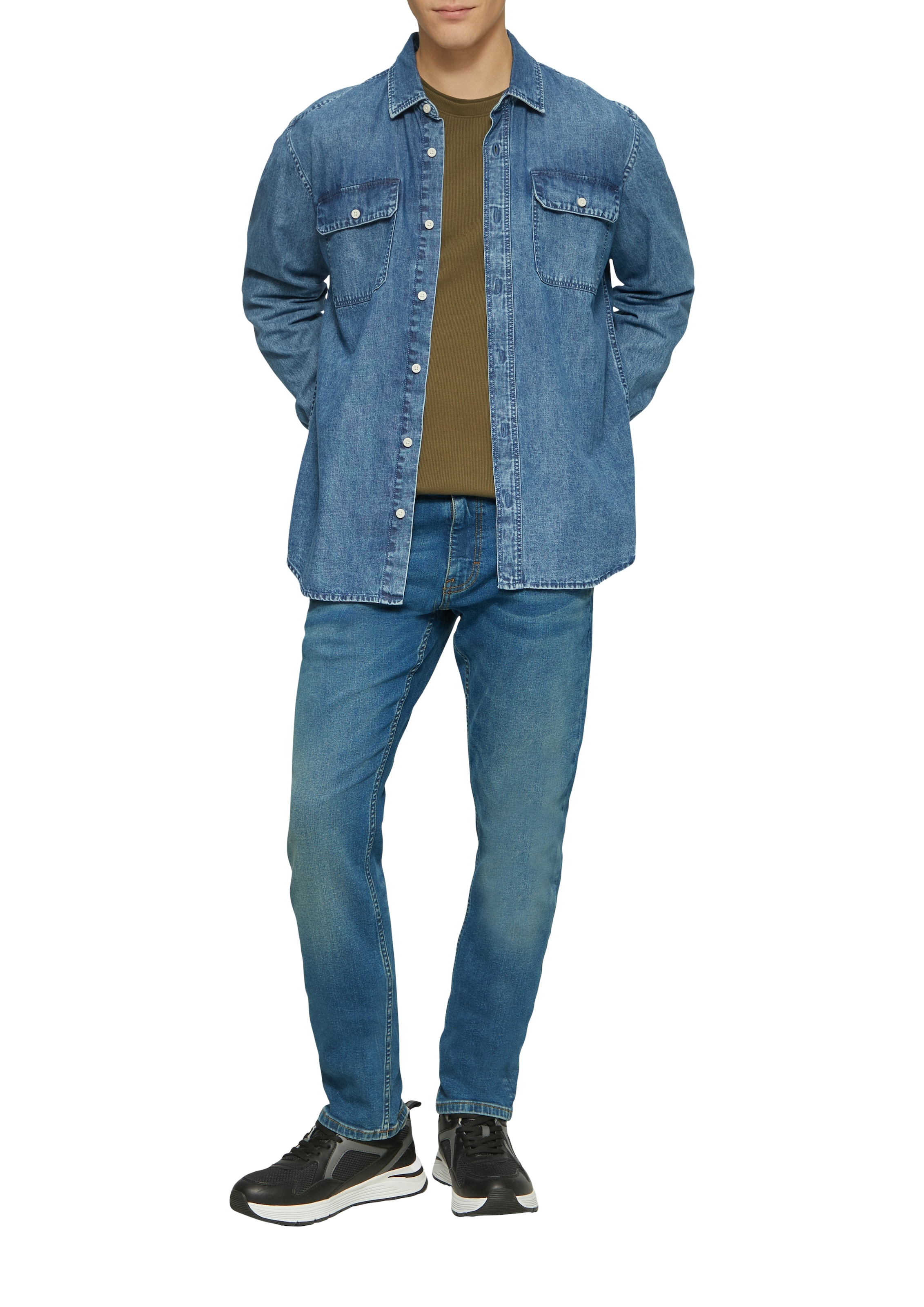QS Slim-fit-Jeans »Style Rick«, im Five-Pocket Style