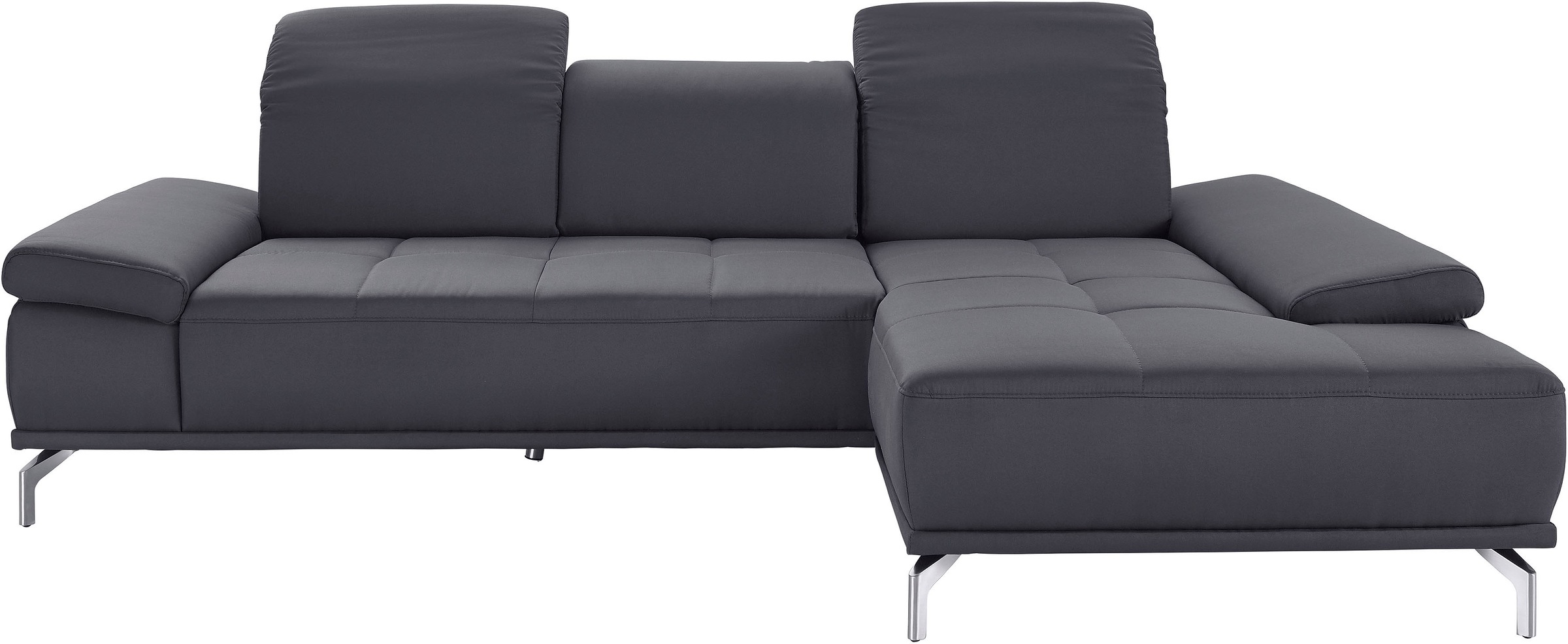 Home affaire Ecksofa "Caluna" Inkl.Sitztiefenverstellung, wahlweise mit Kop günstig online kaufen