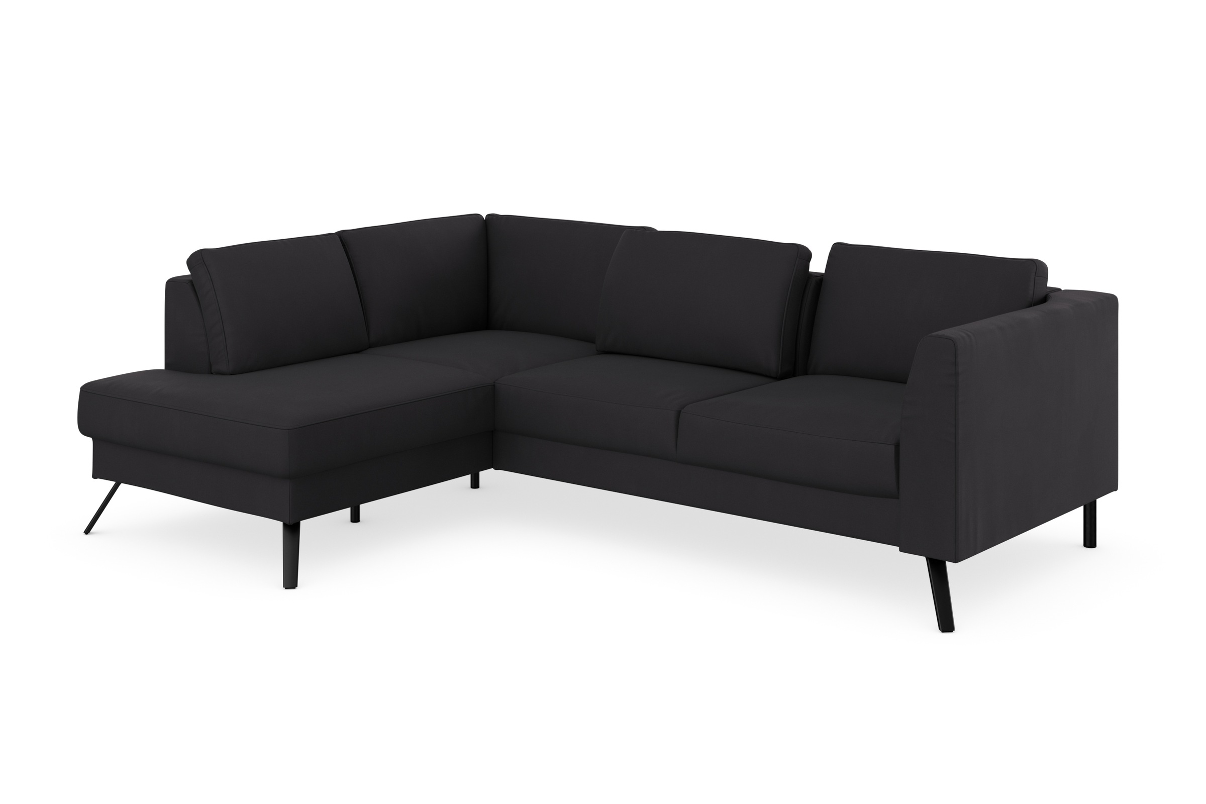 sit&more Ecksofa »Lindholm L-Form«, mit Sitztiefenverstellung und Federkern