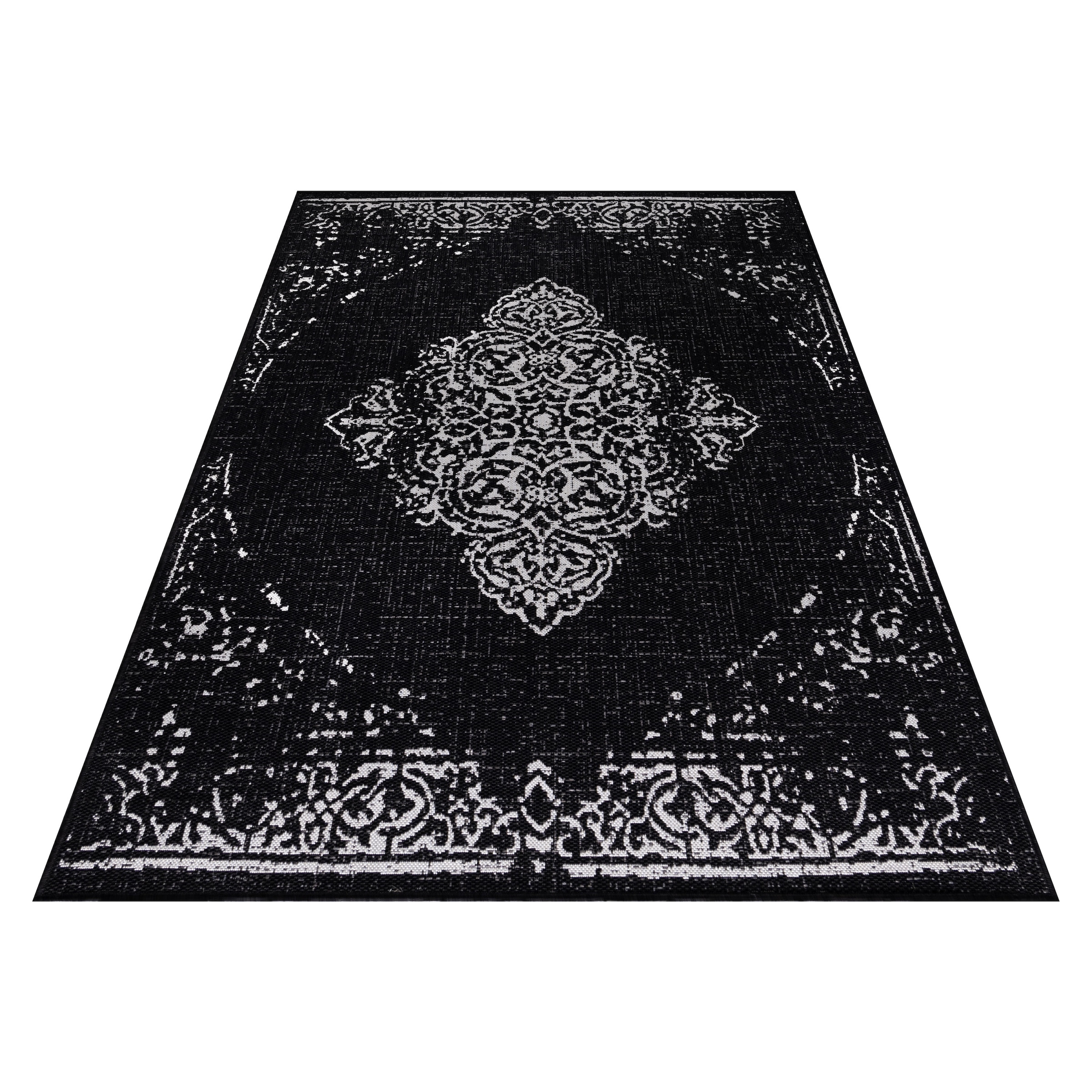 Ayyildiz Teppiche Teppich »SUNNY 4416«, rechteckig, 5 mm Höhe, Läufer, Pflegeleicht / Strapazierfähig / In- und Outdoor geeignet