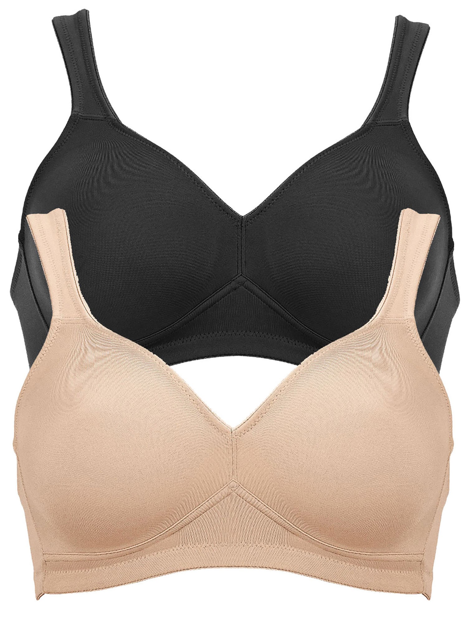 ANITA Damen Bügelloser BH "BH ohne Bügel Twin", Gr. 105, bunt, Obermaterial: 70% Polyamid PA. 30% Elasthan EL., BHs