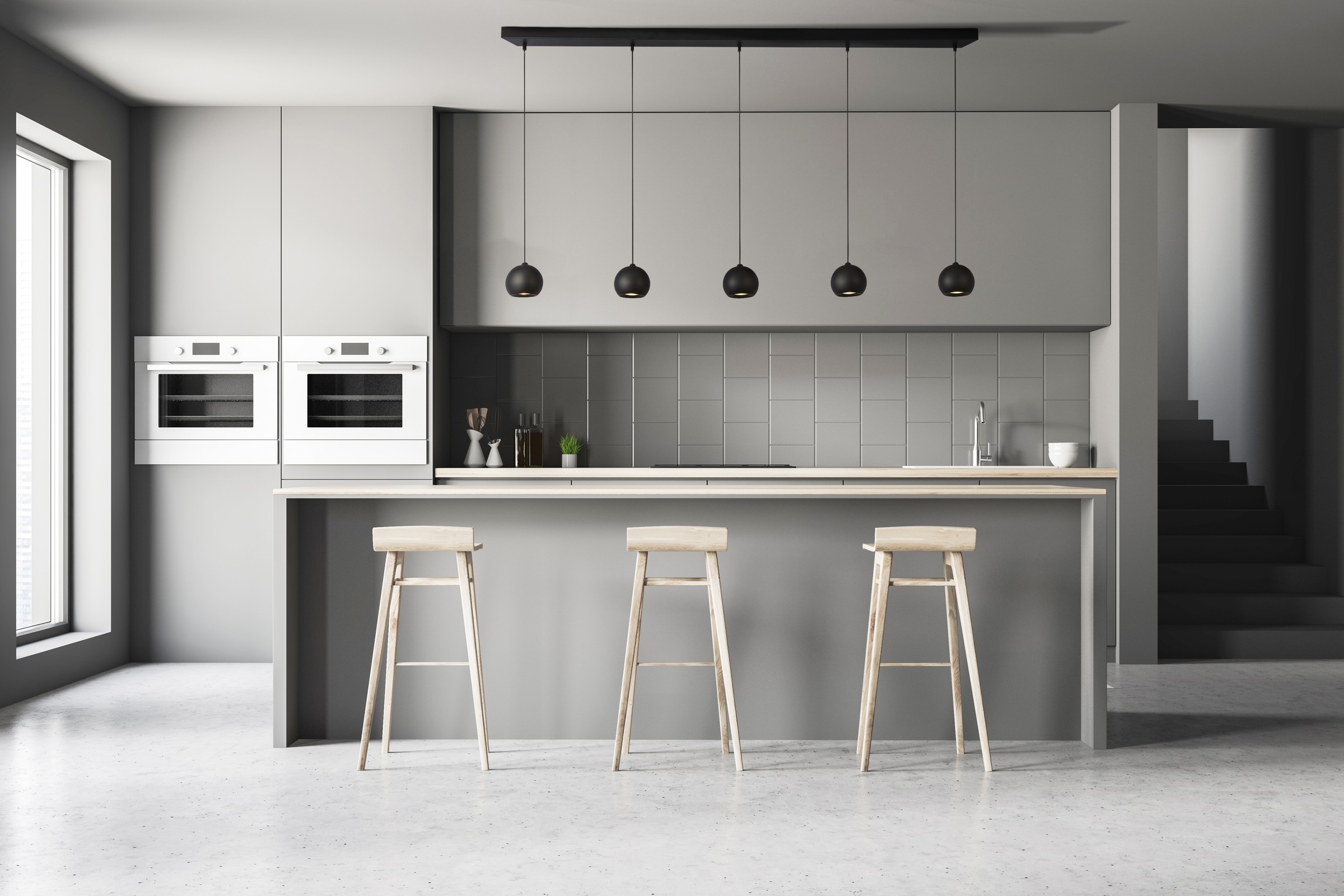 Searchlight Hängeleuchte »Hängeleuchte Eindhoven, 5-flammig« GU10 1 Stk. Minimalistisches Ambiente, dimmfähig