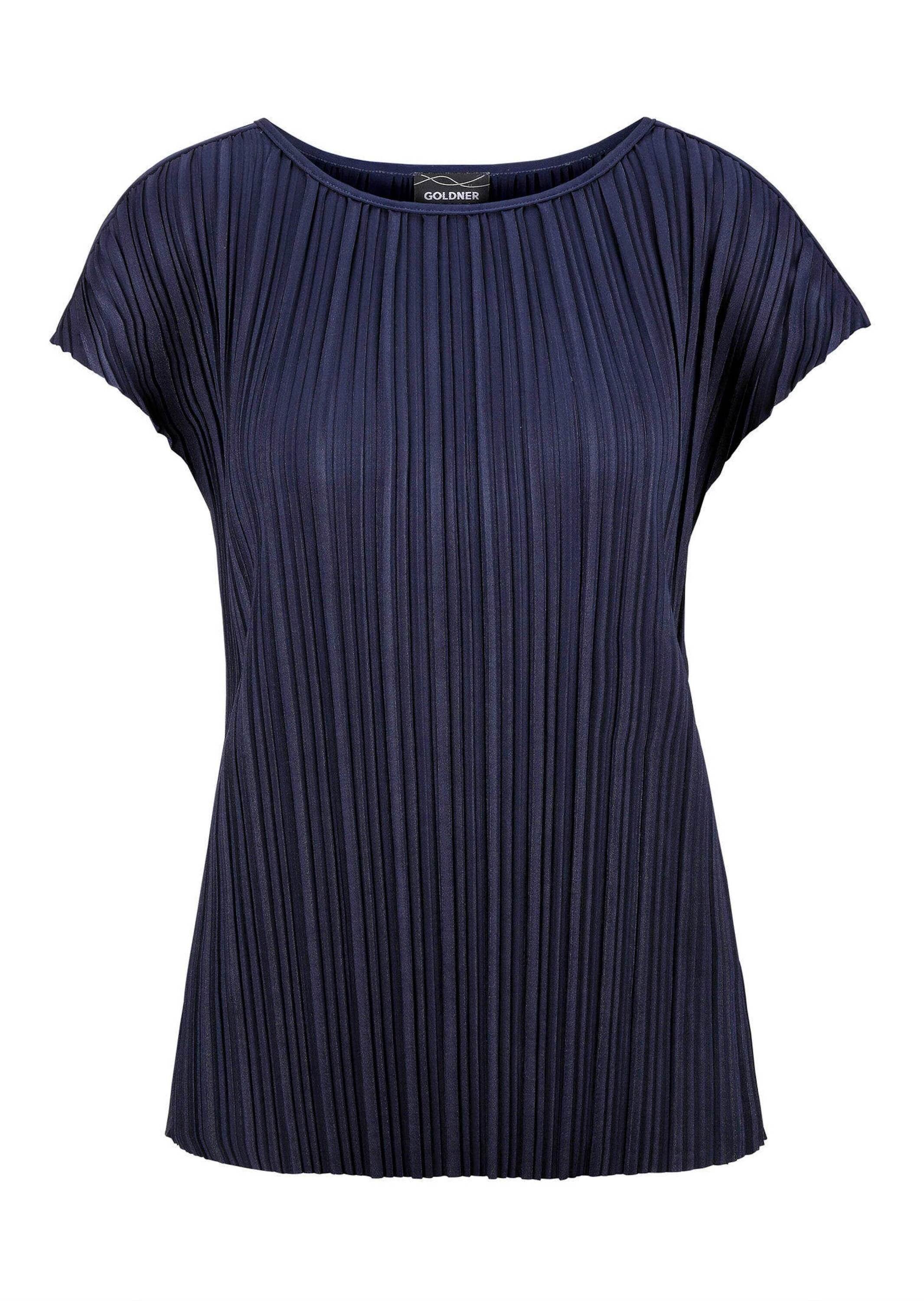 GOLDNER Kurzarmshirt "Kurzarm-Oberteil mit U-Boot-Ausschnitt" Slinky-Qualit günstig online kaufen