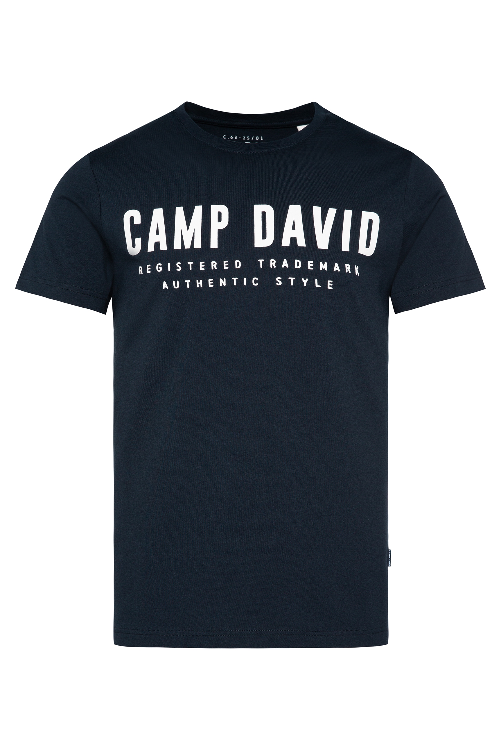 CAMP DAVID Rundhalsshirt, aus Baumwolle