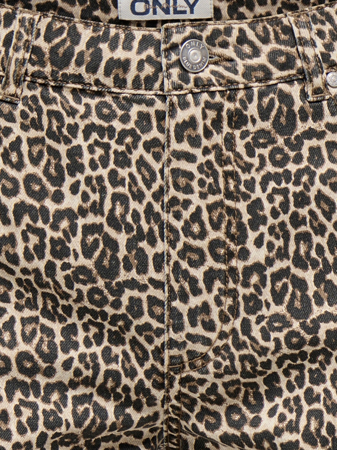 ONLY Shorts »ONLJAGGER-SILLA HW MOM SHORTS PNT«  Baumwolle, High Waist