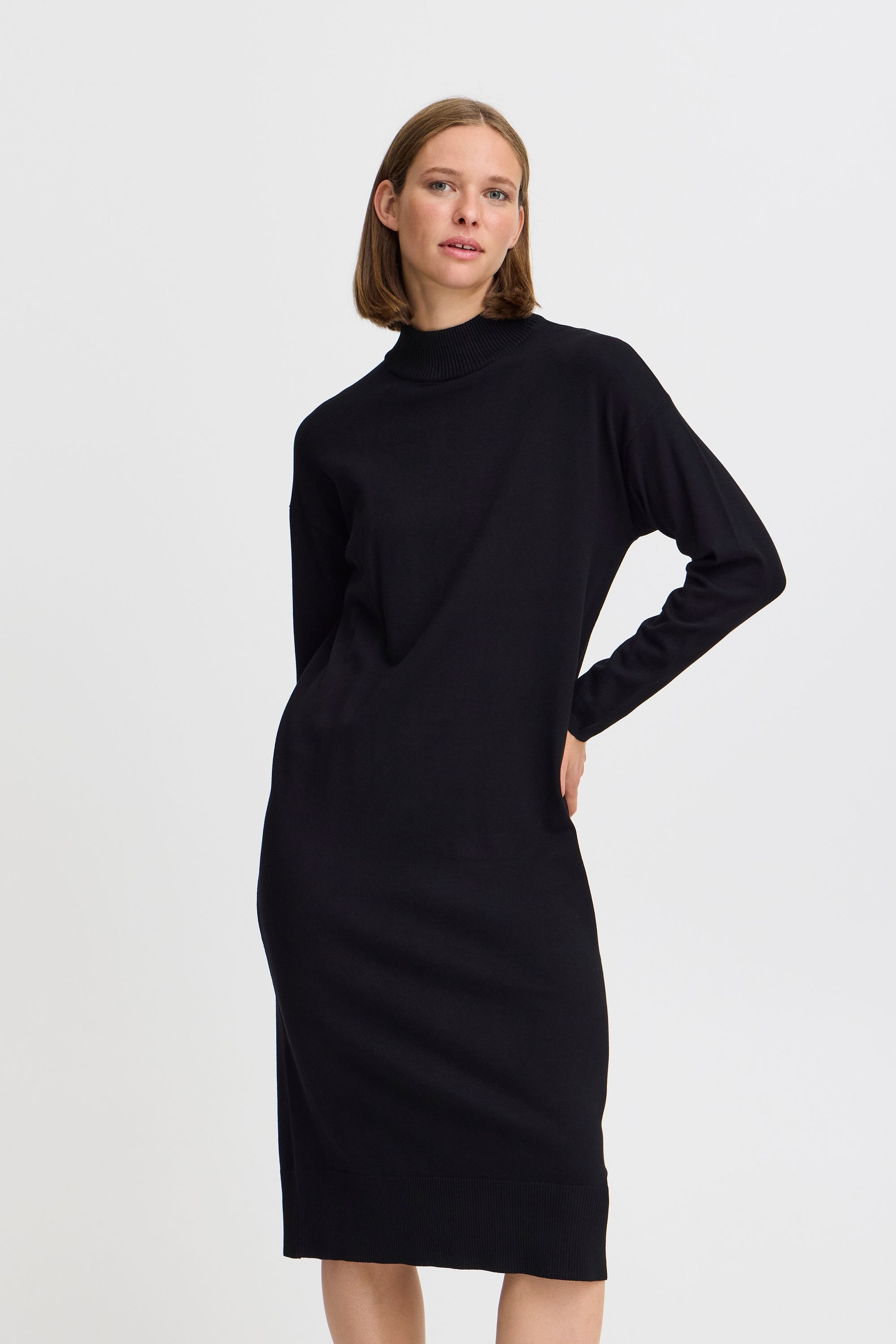 b.young Strickkleid »Strickkleid BYMMMORLA TURTLENECK DRESS-«