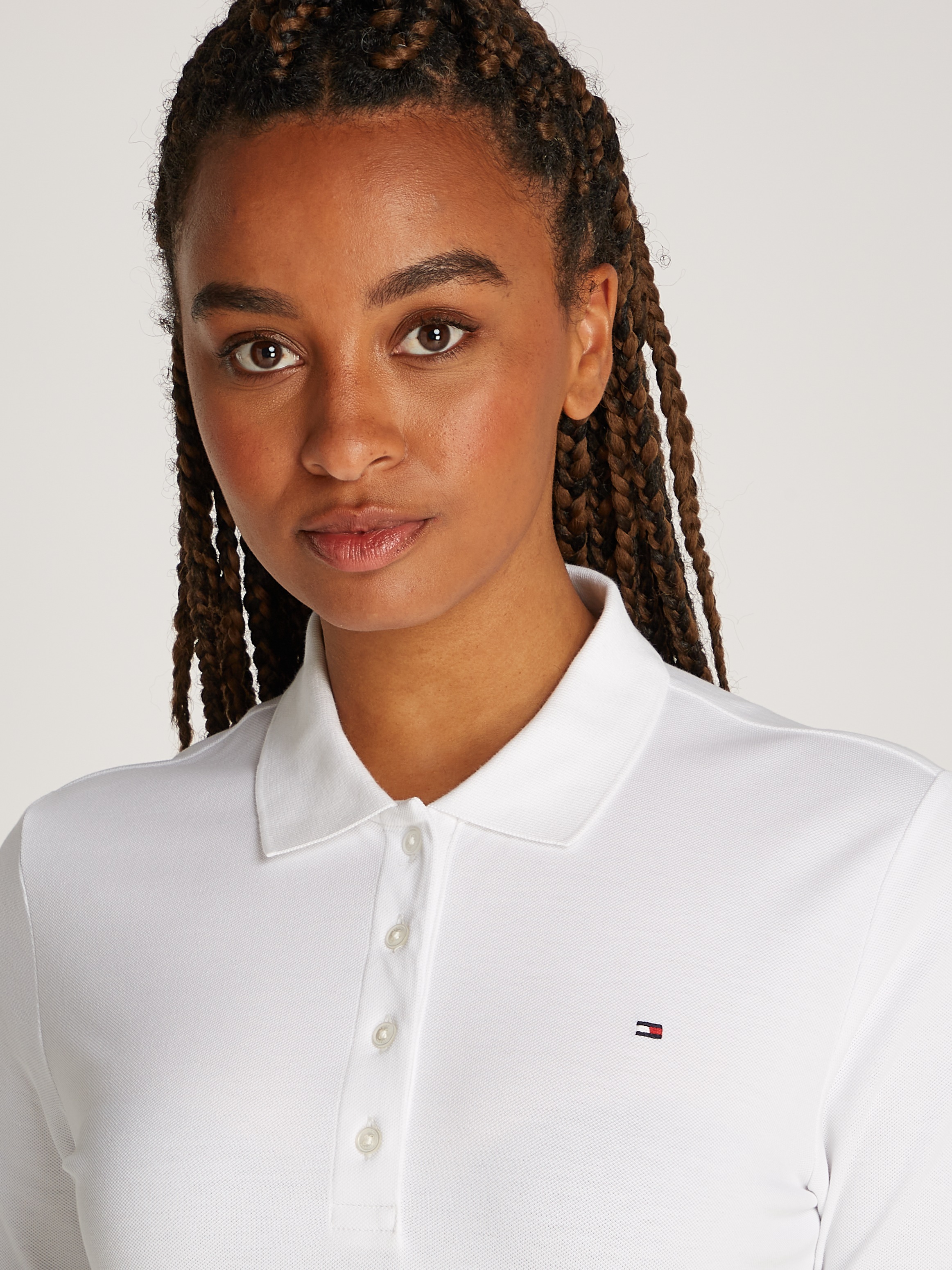 Tommy Hilfiger Poloshirt »1985 Regular Fit Pique Premium Polo«, mit Logo-Stickerei, mit Seitenschlitzen