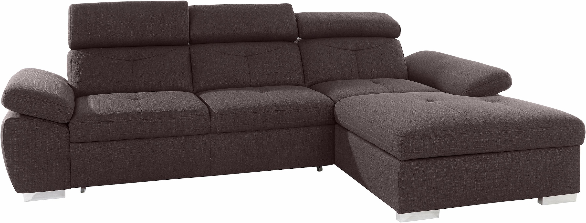 Ecksofa »Spring, L-Form«, wahlweise mit Bettfunktion und Bettklasten