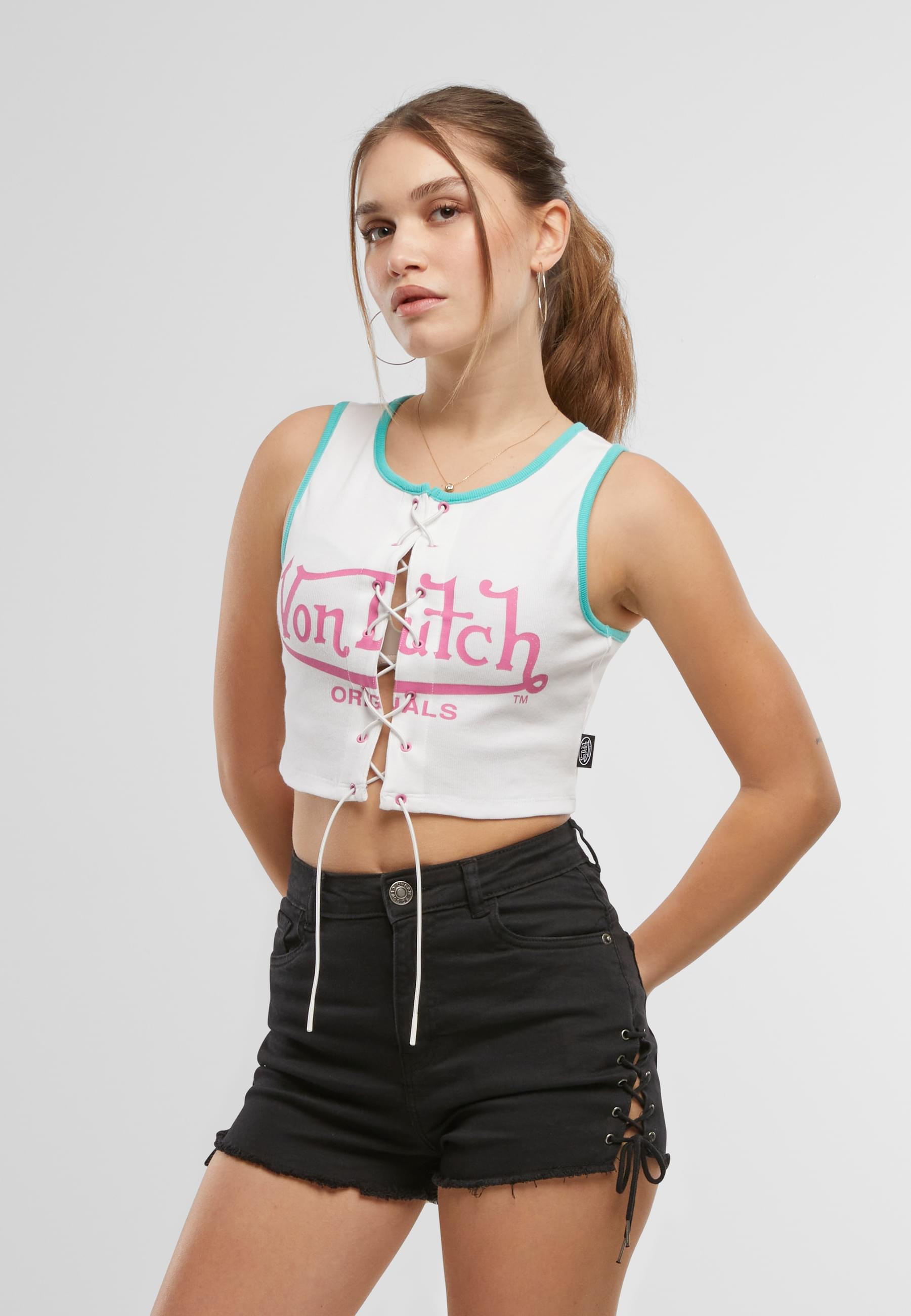 Von Dutch Muskelshirt »Von Dutch SUNNY TOPS« 1 Stk. tlg.